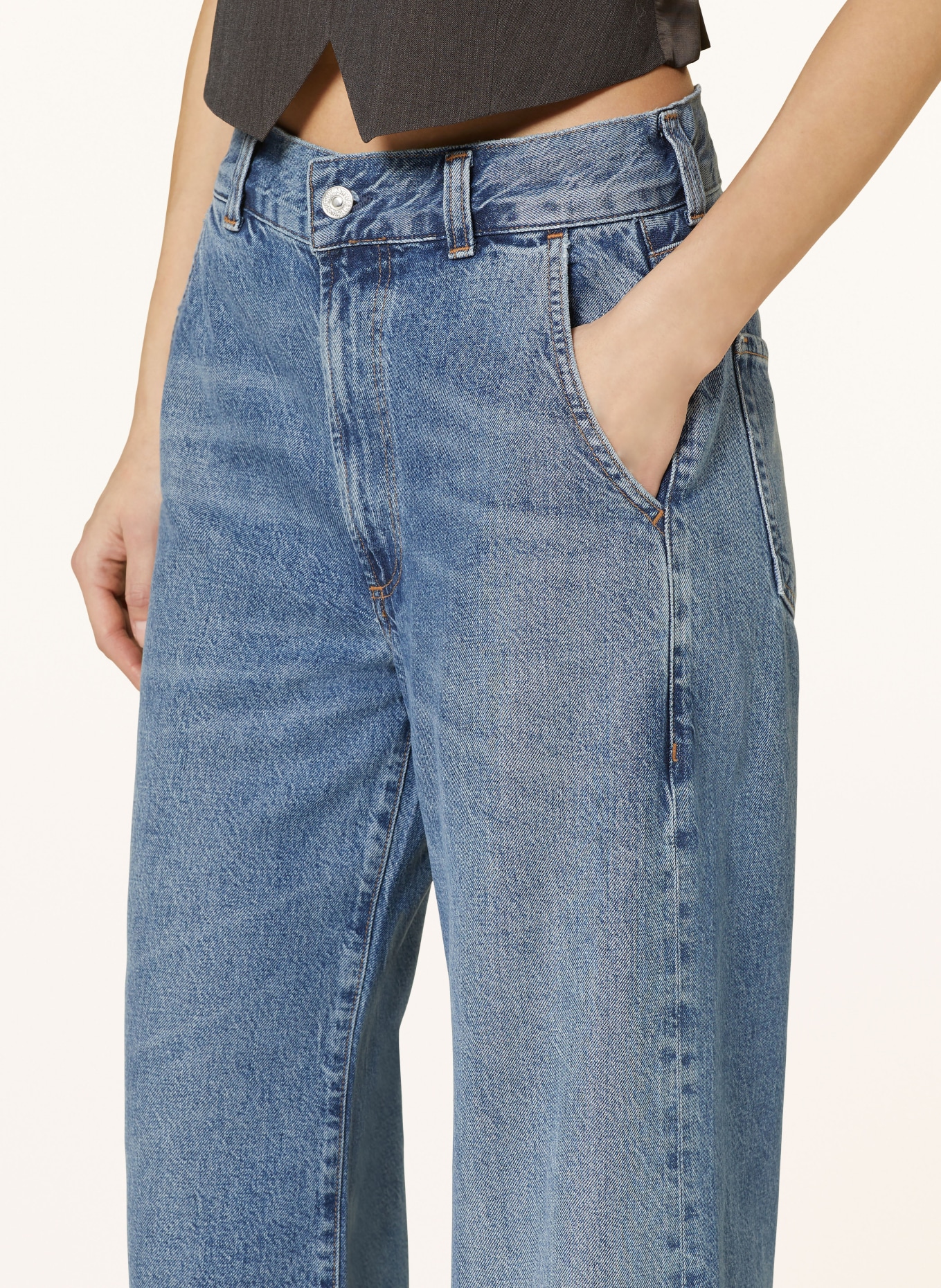 CITIZENS of HUMANITY Straight Jeans BEVERLY, Farbe: pirouette indigo light vintag (Bild 5)