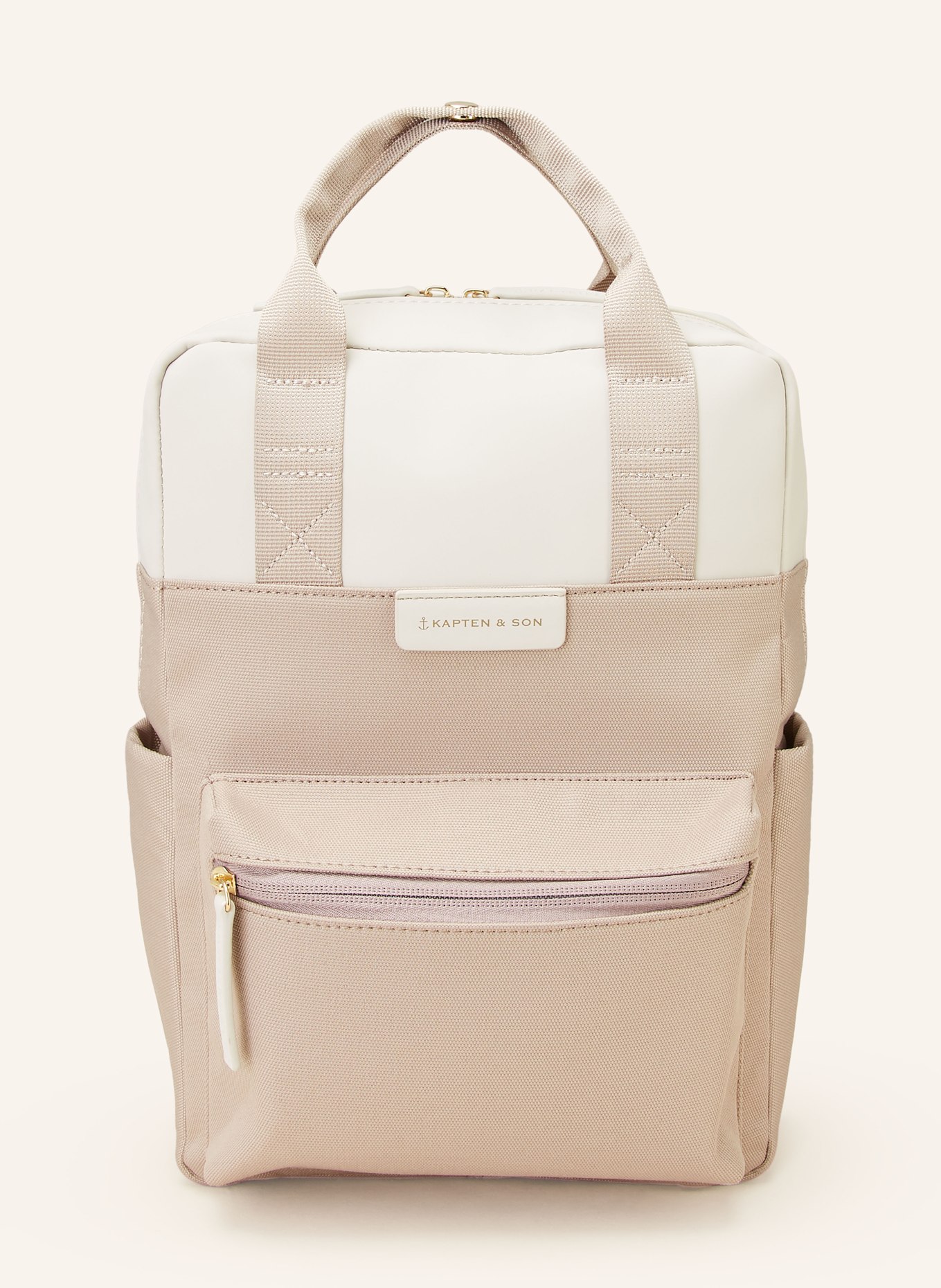 KAPTEN & SON Backpack BERGEN SMALL, Color: ROSE/ CREAM (Image 1)