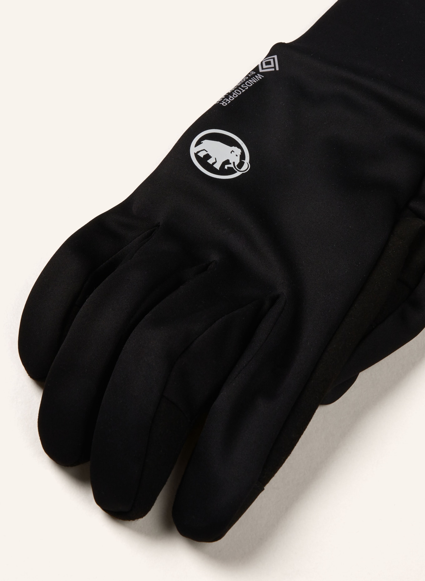 MAMMUT Multifunctional gloves ASTRO Login & Registration, Color: BLACK (Image 2)