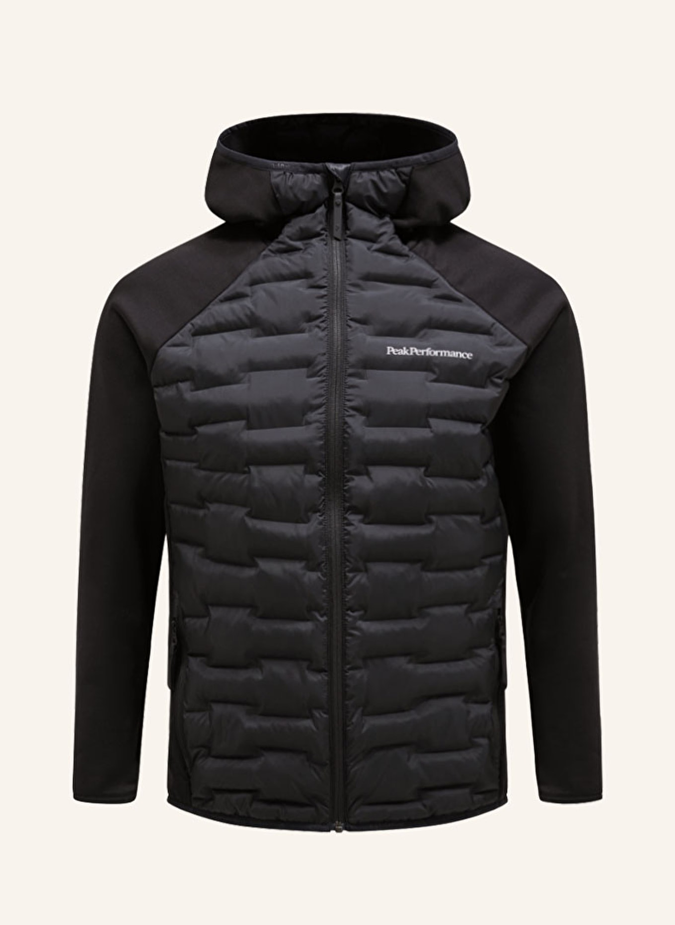Peak Performance Hybrid quilted jacket ARGON, Color: BLACK (Image 1)