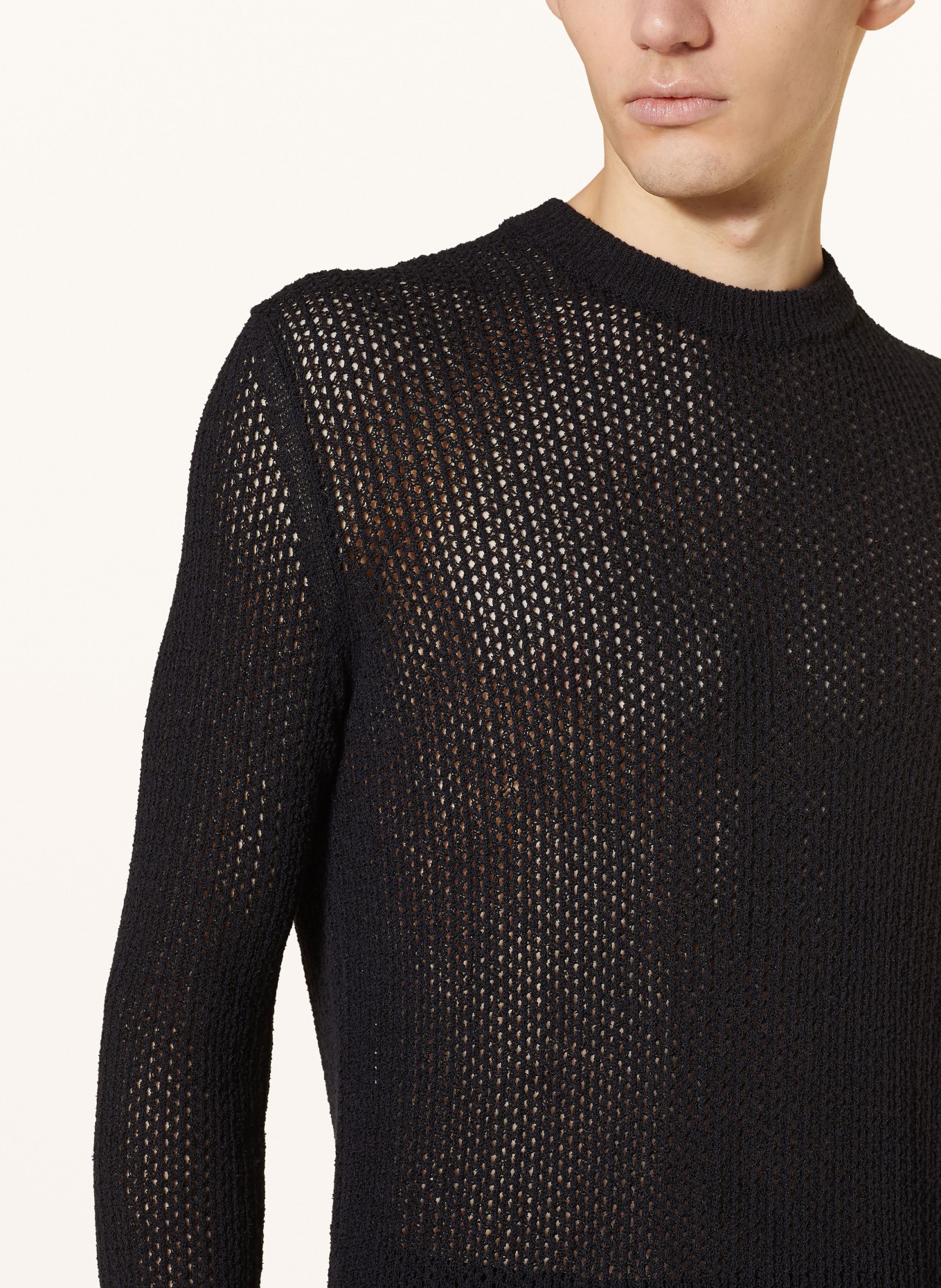 roberto collina Sweater, Color: BLACK (Image 4)