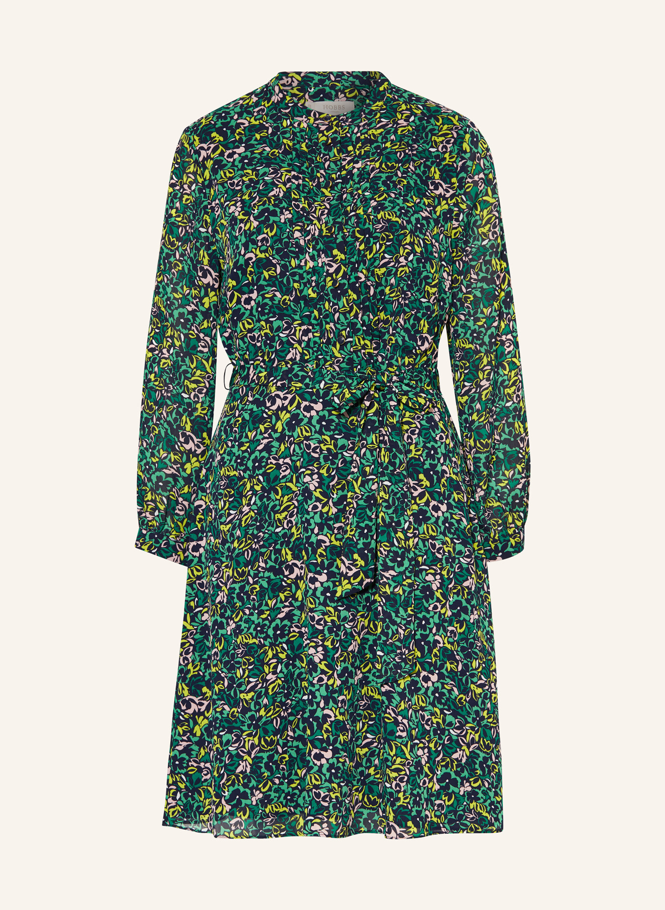 HOBBS Dress TAYLOR, Color: BLACK/ GREEN/ ROSE (Image 1)