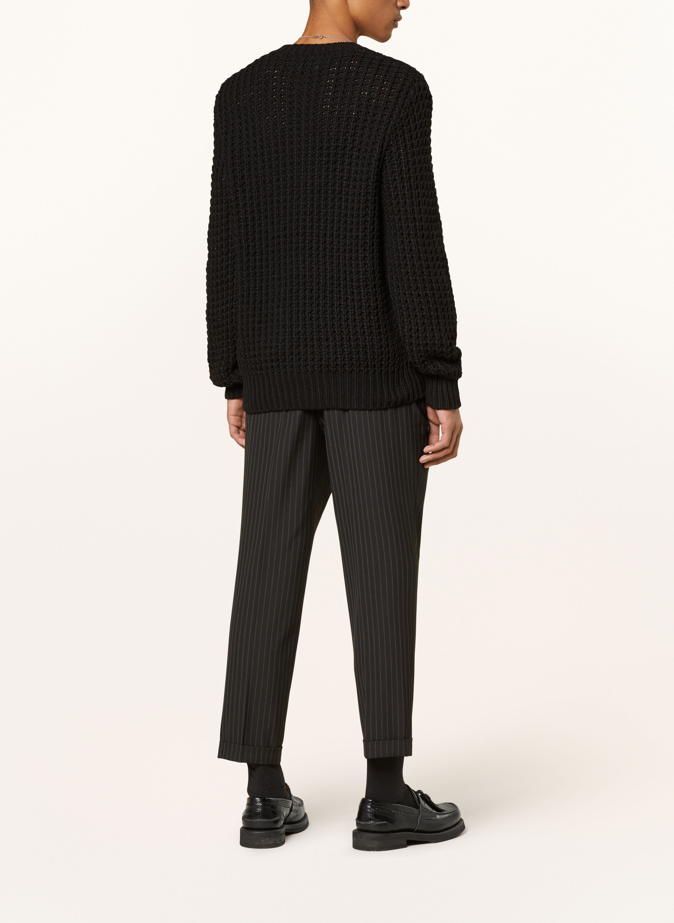 ALLSAINTS Sweater ILLUND CREW, Color: BLACK (Image 3)