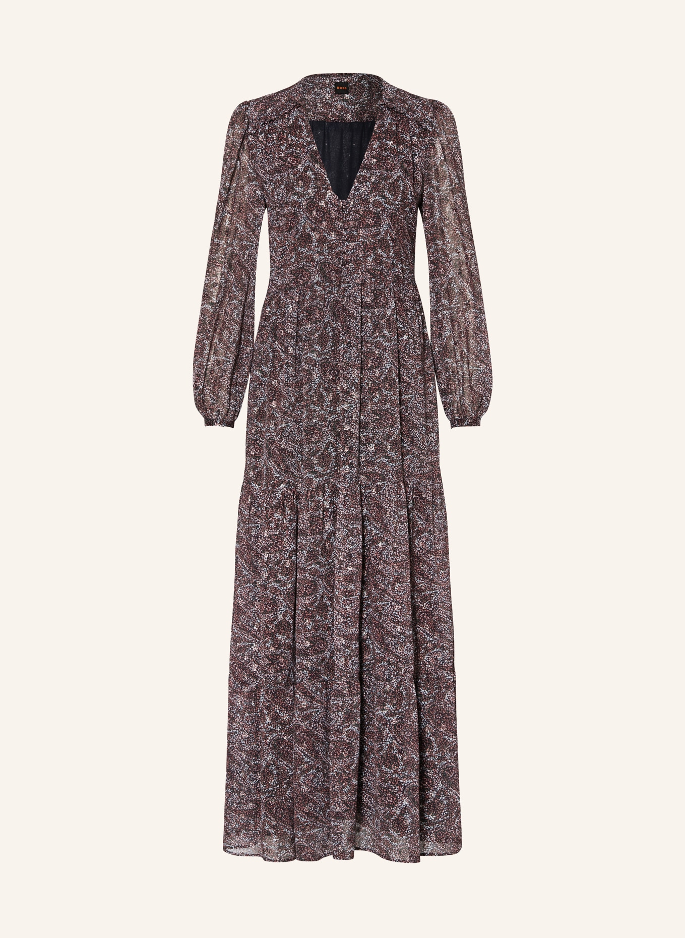 BOSS evolution dress DINNATA with ruffles and glitter thread, Color: Pepe jeans PGS70043 SLIDER (Image 1)