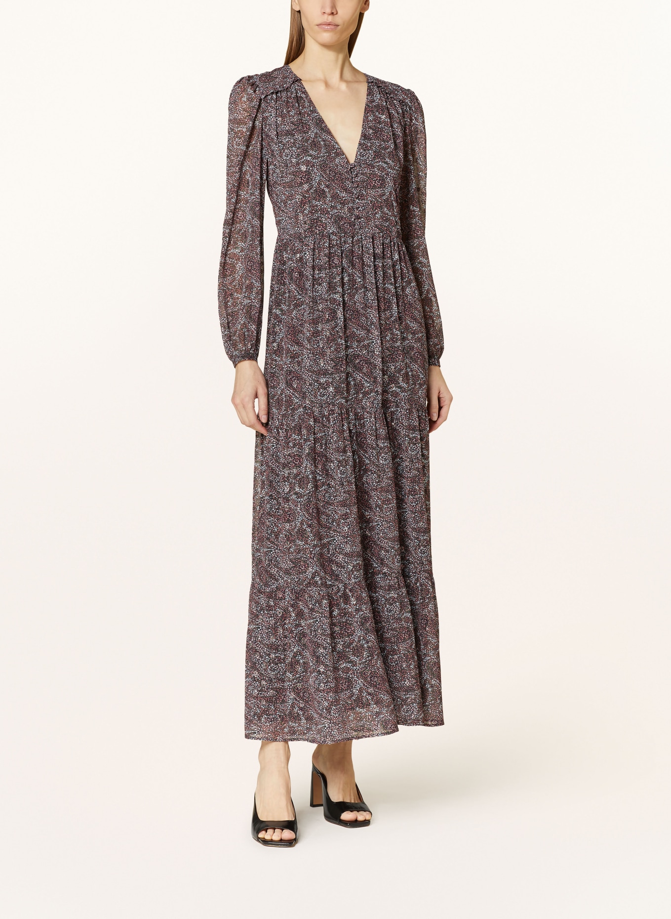BOSS evolution dress DINNATA with ruffles and glitter thread, Color: Pepe jeans PGS70043 SLIDER (Image 2)