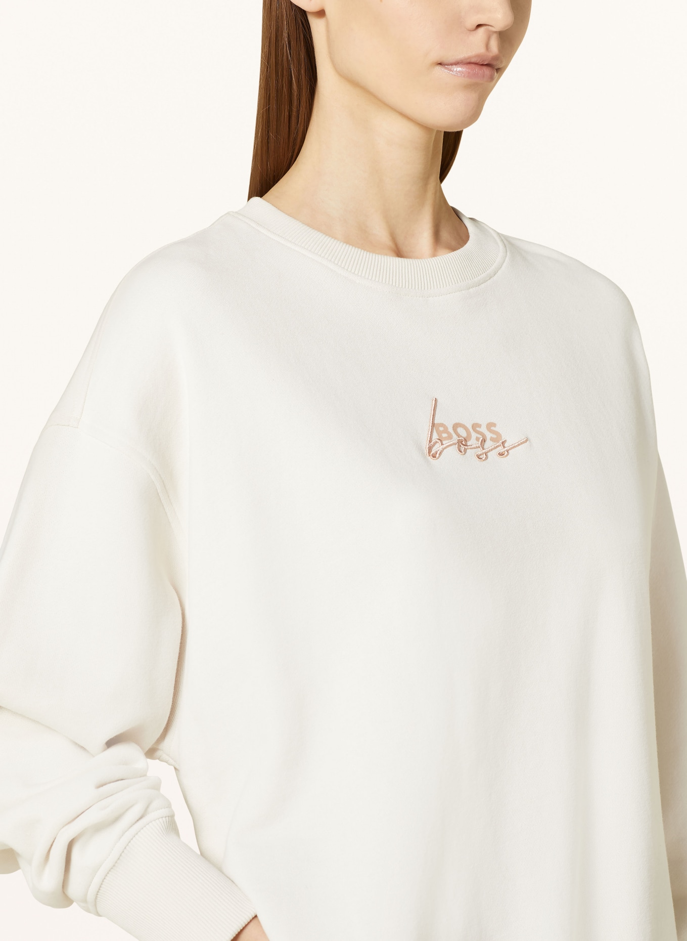 BOSS Sweatshirt ETEIA, Color: CREAM (Image 5)