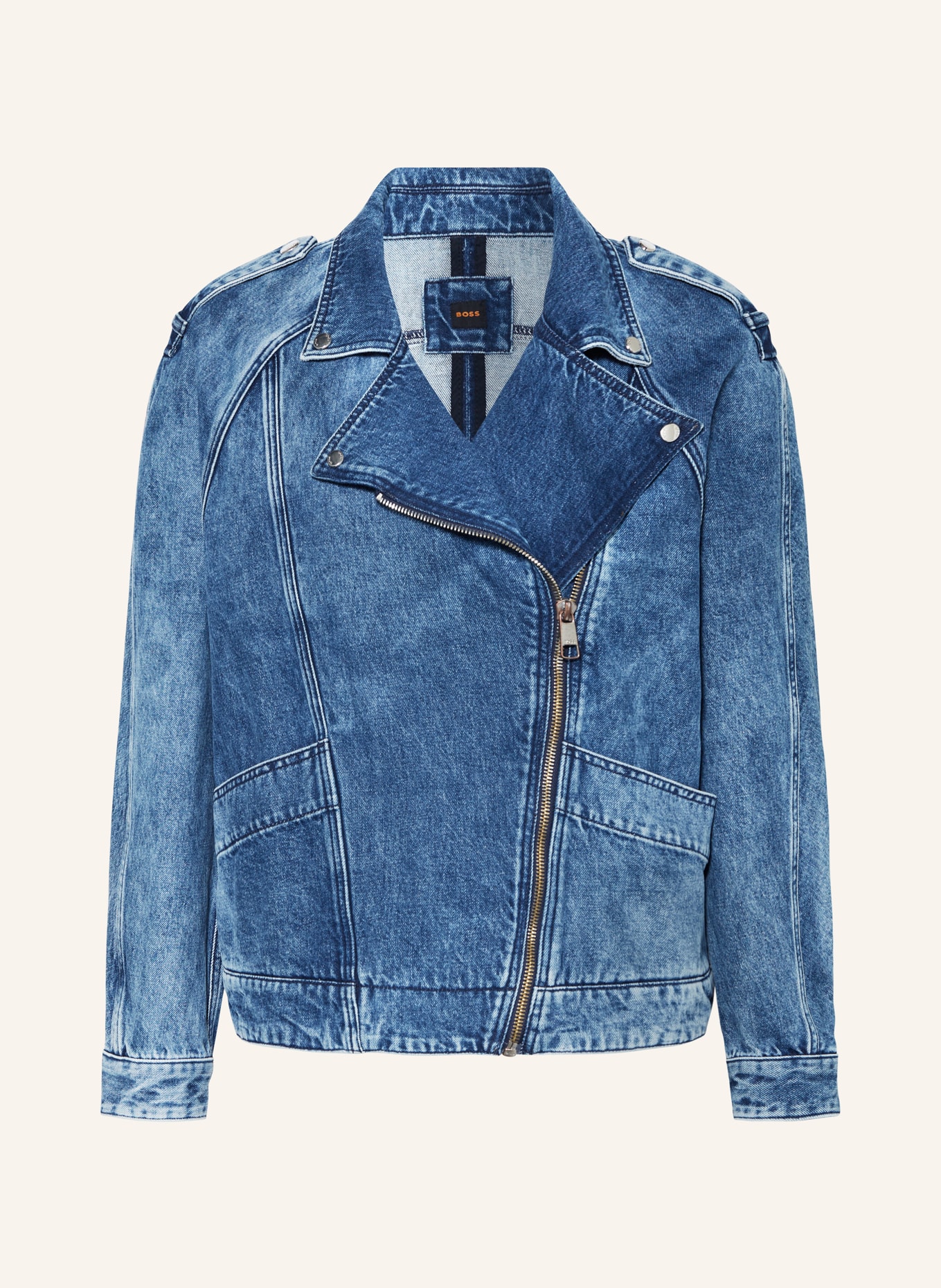 BOSS Denim jacket, Color: BLUE (Image 1)