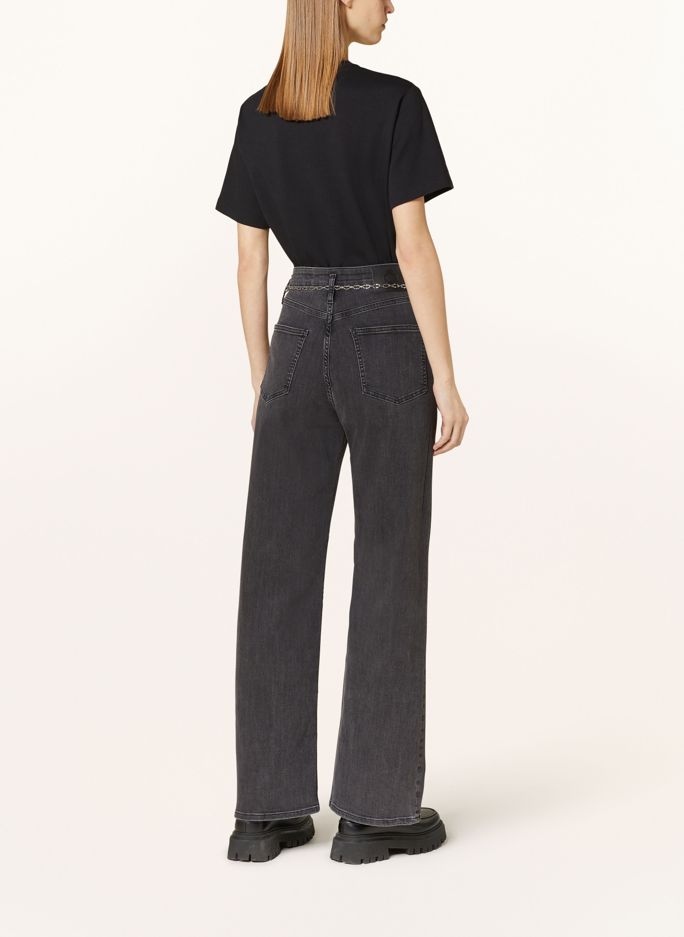maje Straight Jeans, Farbe: 2517 BLACK (Bild 3)