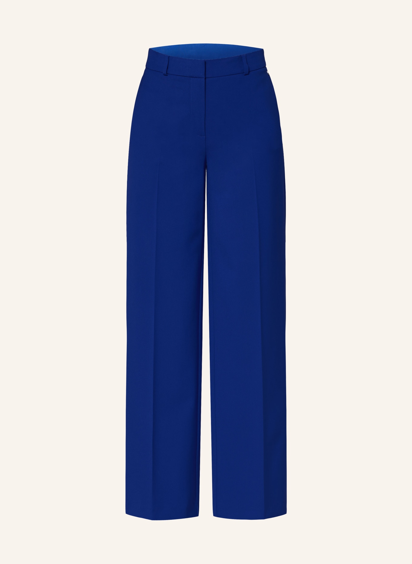 comma Wide leg trousers, Color: BLUE (Image 1)