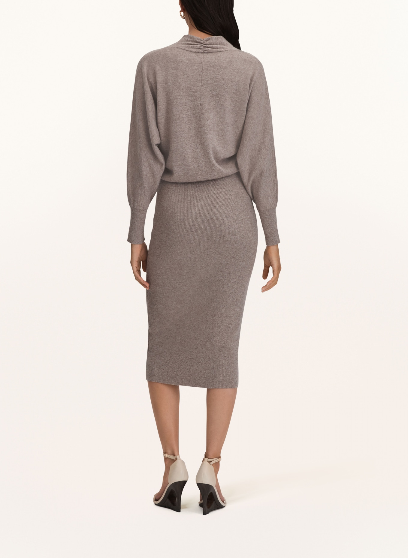 REISS Knit dress SALLY, Color: BEIGE (Image 3)