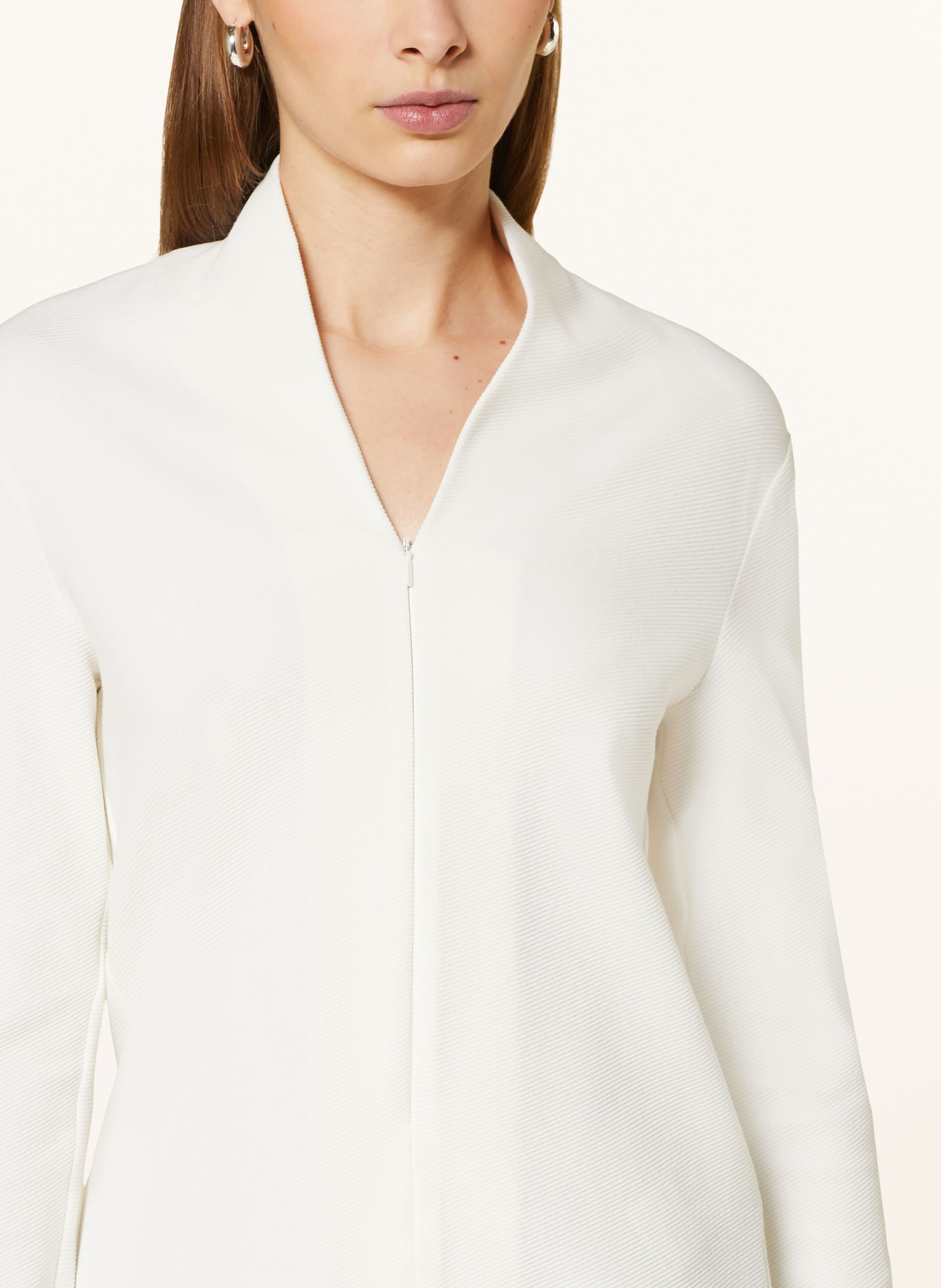 VANILIA Long sleeve shirt, Color: WHITE (Image 4)
