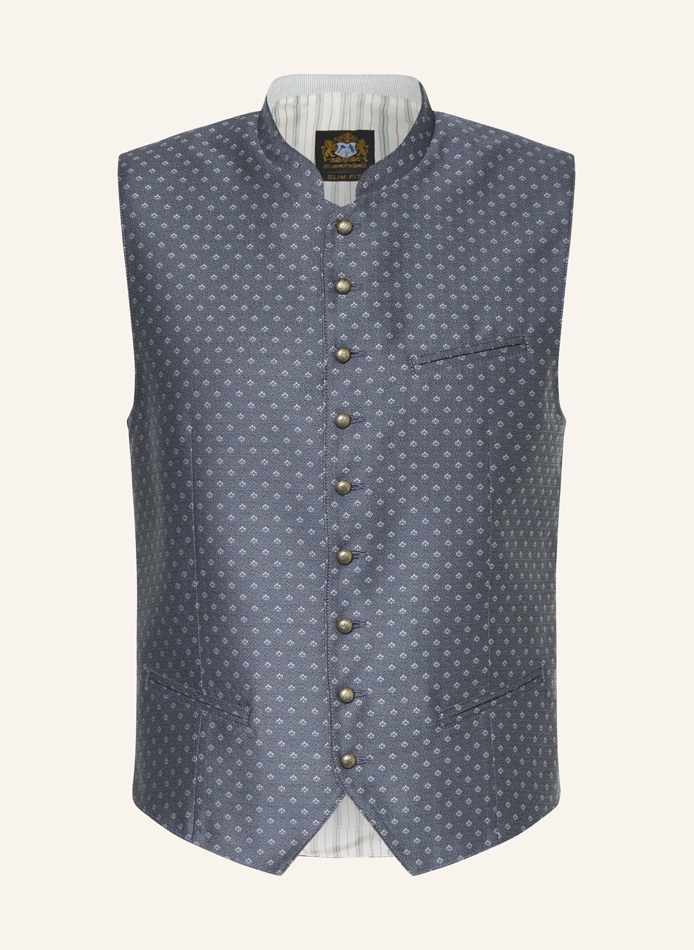 Hammerschmid Trachtenweste NIKLAS Slim Fit: BLAU