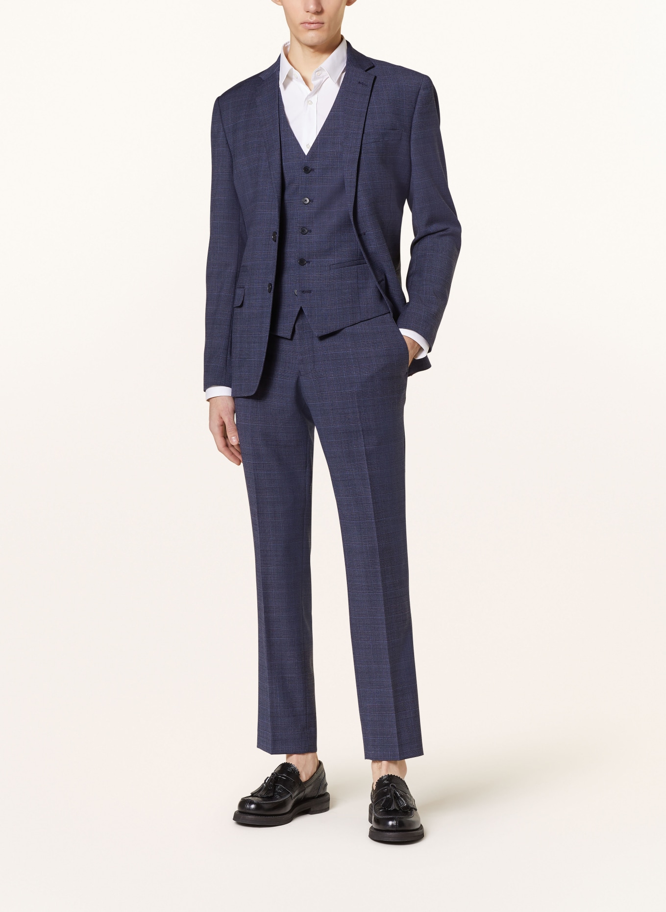 TED BAKER Anzughose CHELART Slim Fit, Farbe: NAVY NAVY (Bild 2)