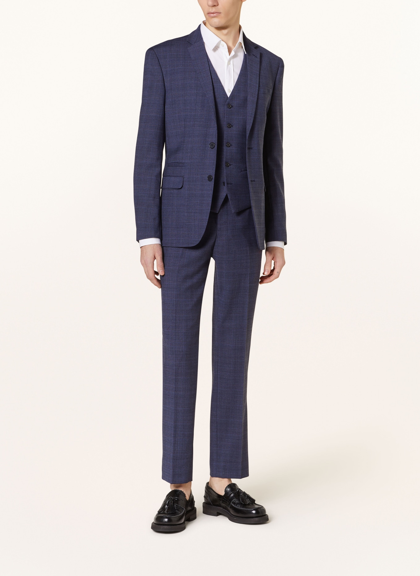 TED BAKER Suit vest CHELARJ regular fit, Color: NAVY NAVY (Image 4)