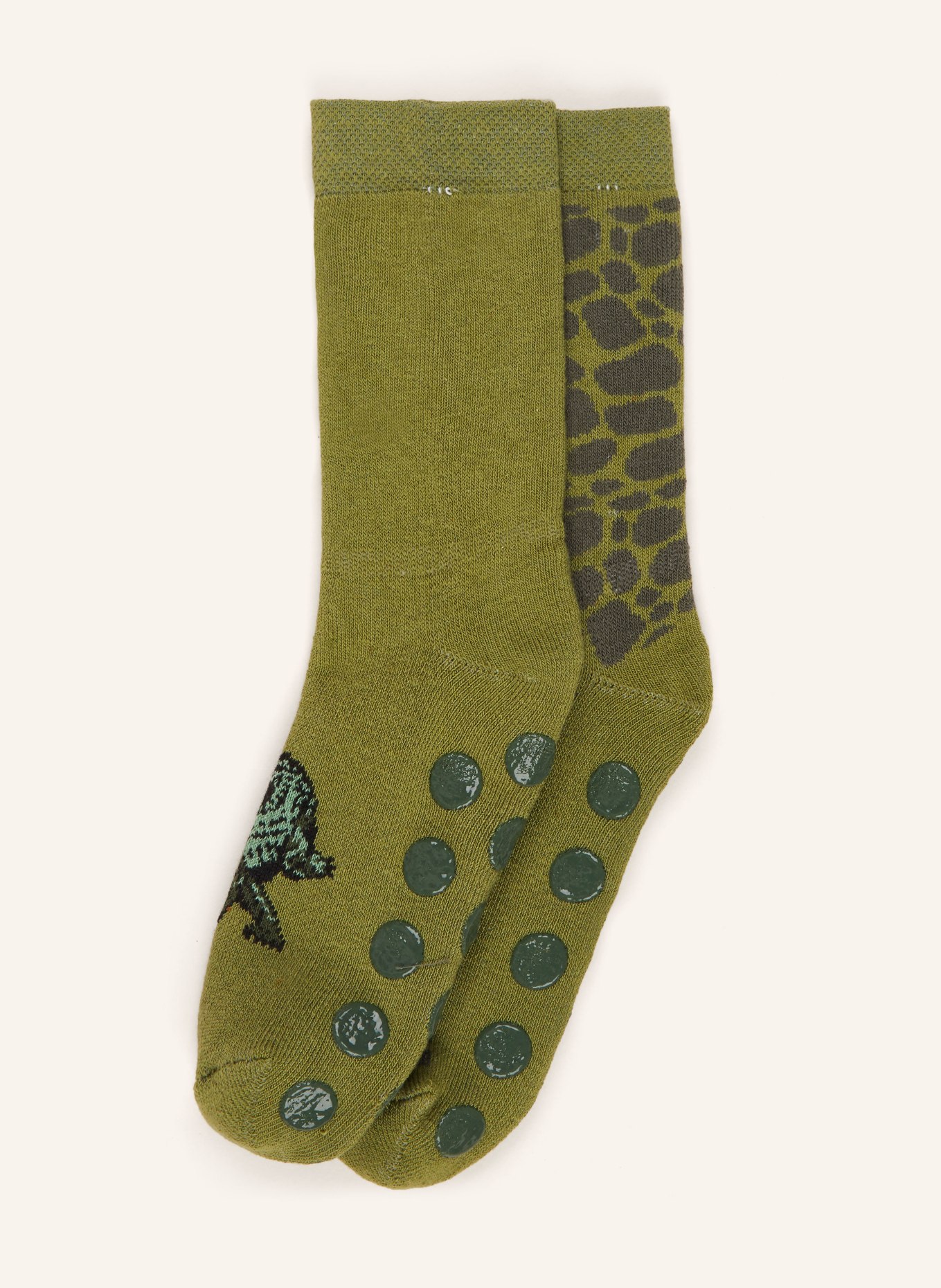 ewers COLLECTION Protiskluzové ponožky, 2 páry v balení, Barva: 2 2 lichen (Obrázek 1)