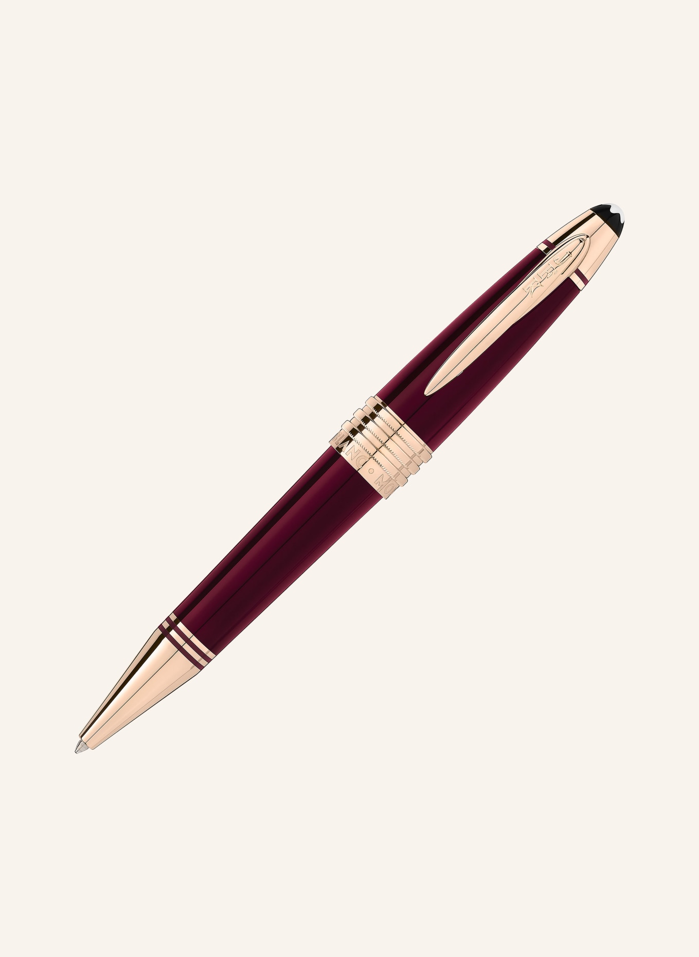 MONTBLANC Twist ballpoint pen JOHN F. KENNEDY SPECIAL EDITION, Color: DARK RED/ GOLD (Image 1)