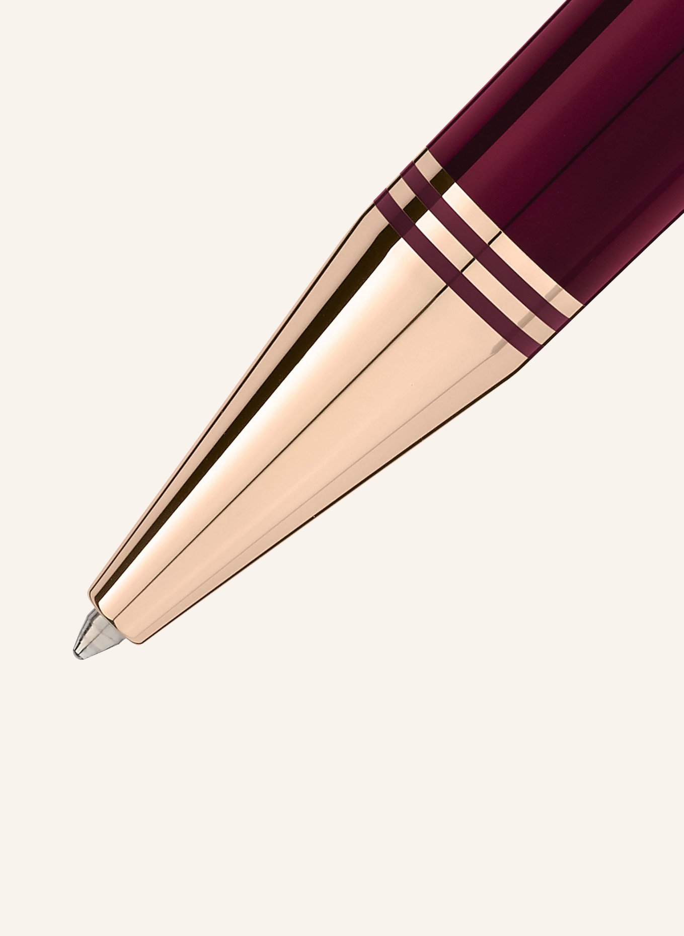 MONTBLANC Twist ballpoint pen JOHN F. KENNEDY SPECIAL EDITION, Color: DARK RED/ GOLD (Image 2)