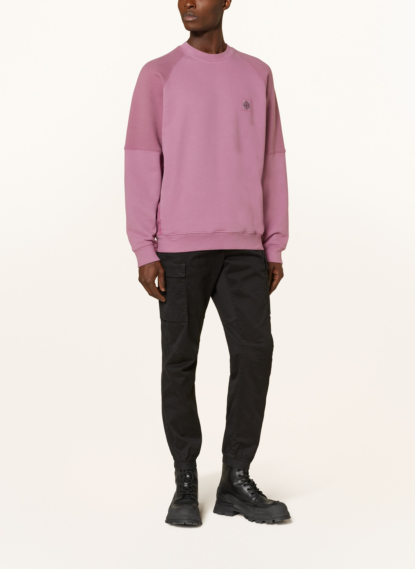 STONE ISLAND Sweatshirt: ROSÉ
