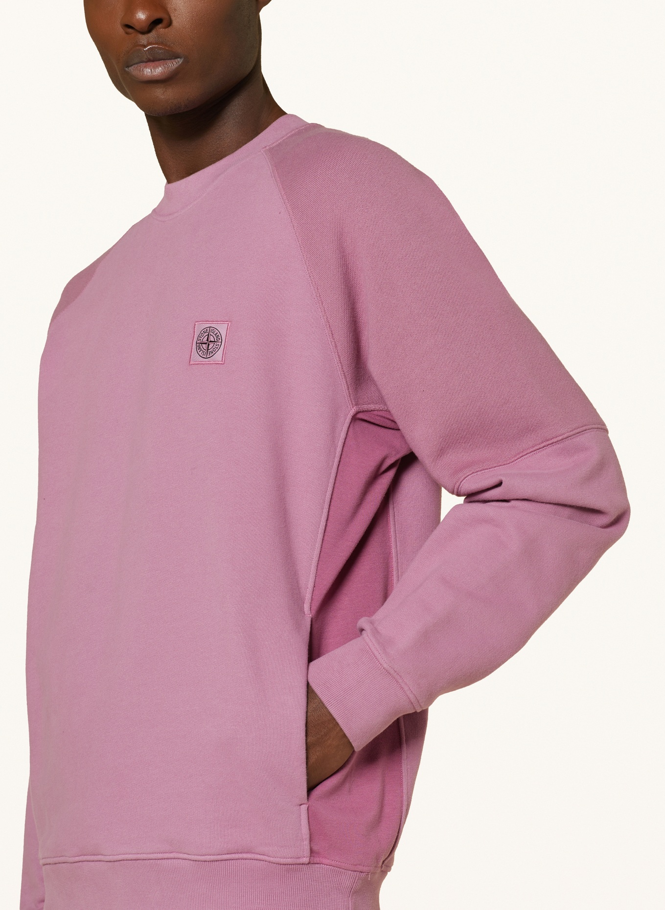 STONE ISLAND Sweatshirt: ROSÉ