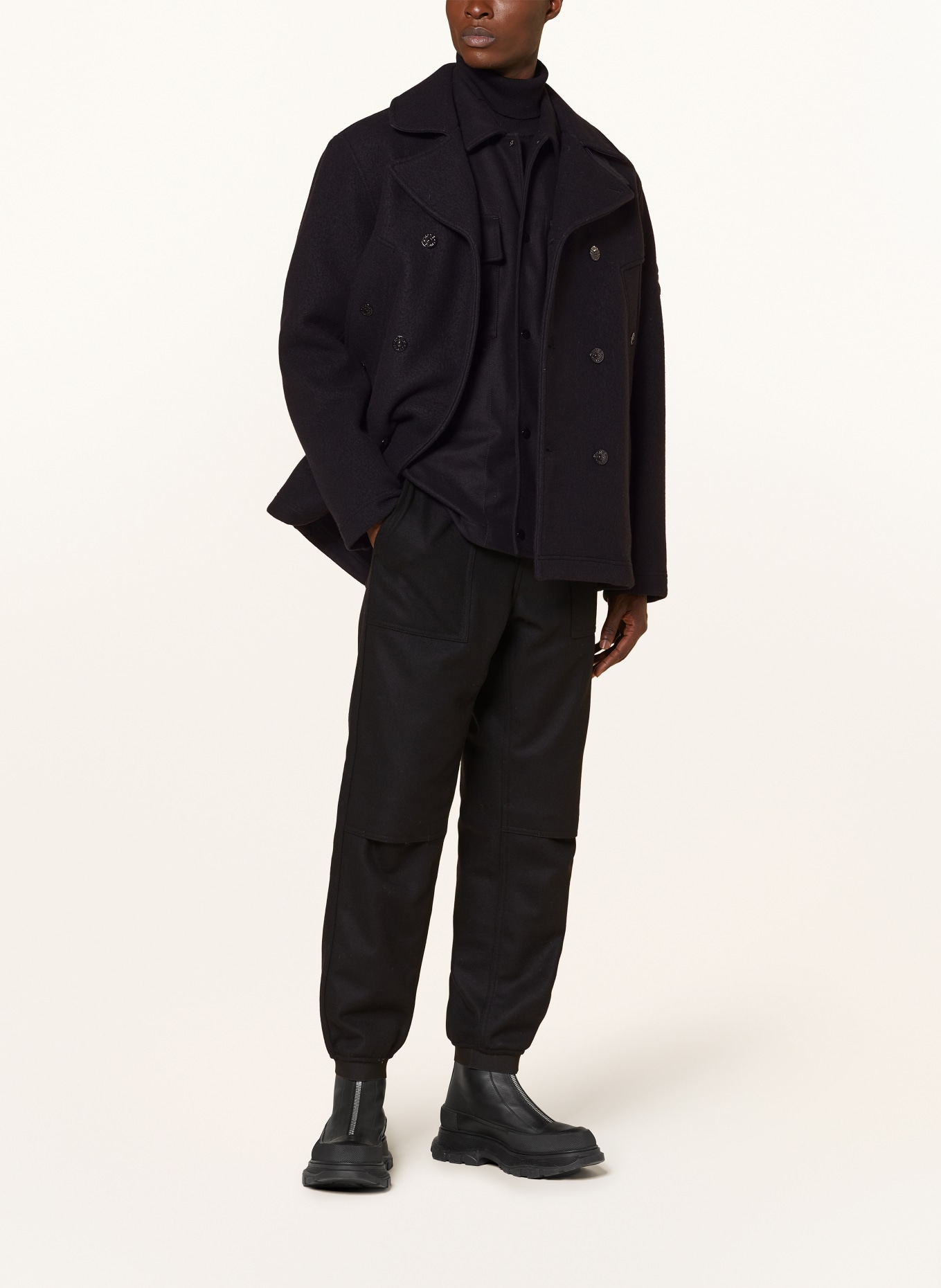 Stone island pea coat 2025