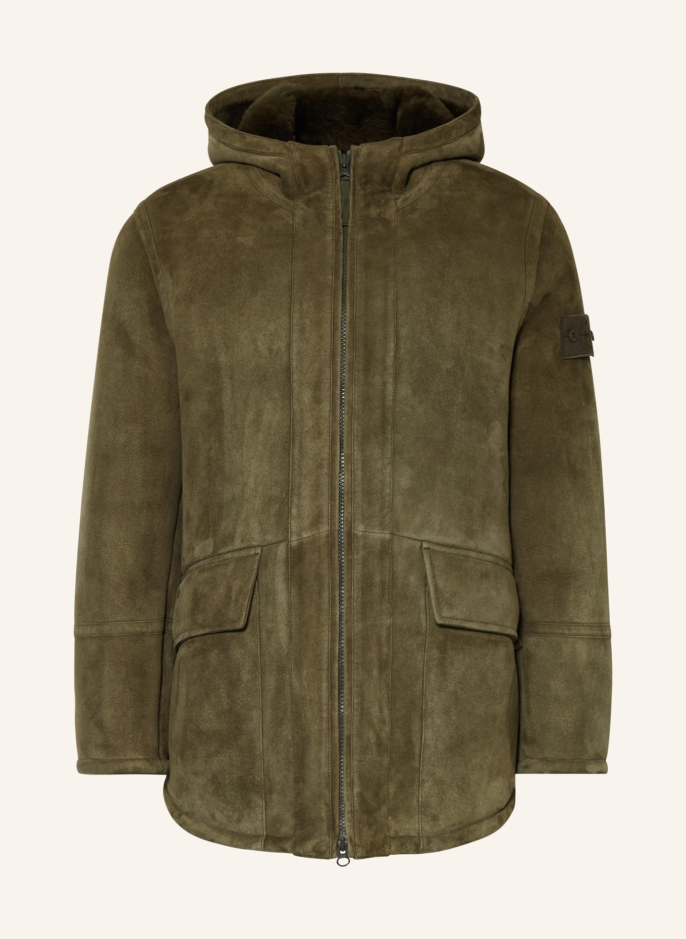 Stone island leather outlet