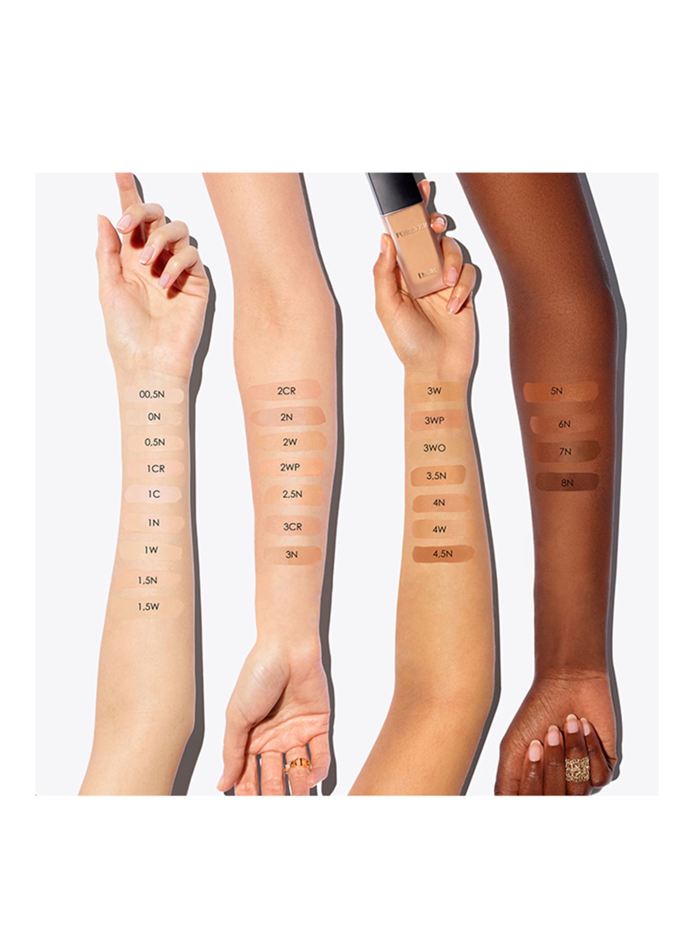 DIOR DIOR FOREVER MATTE: 0.5N