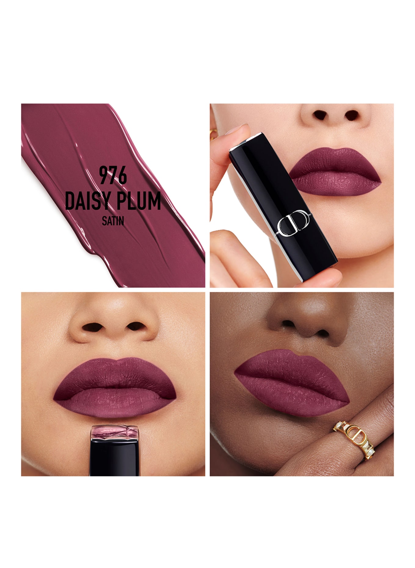 DIOR ROUGE DIOR SATIN in 976 daisy plum