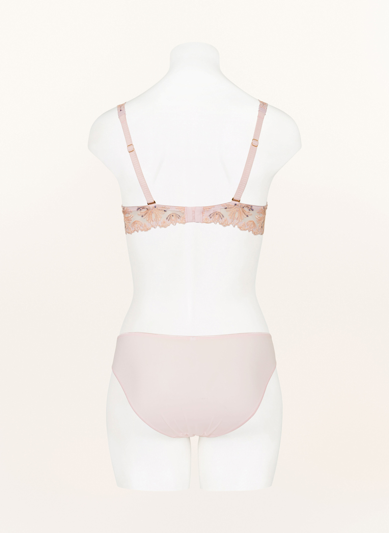 CHANTELLE Molded cup bra CHAMPS-ÉLYSÉES: LIGHT PINK / LIGHT ORANGE / BLUE