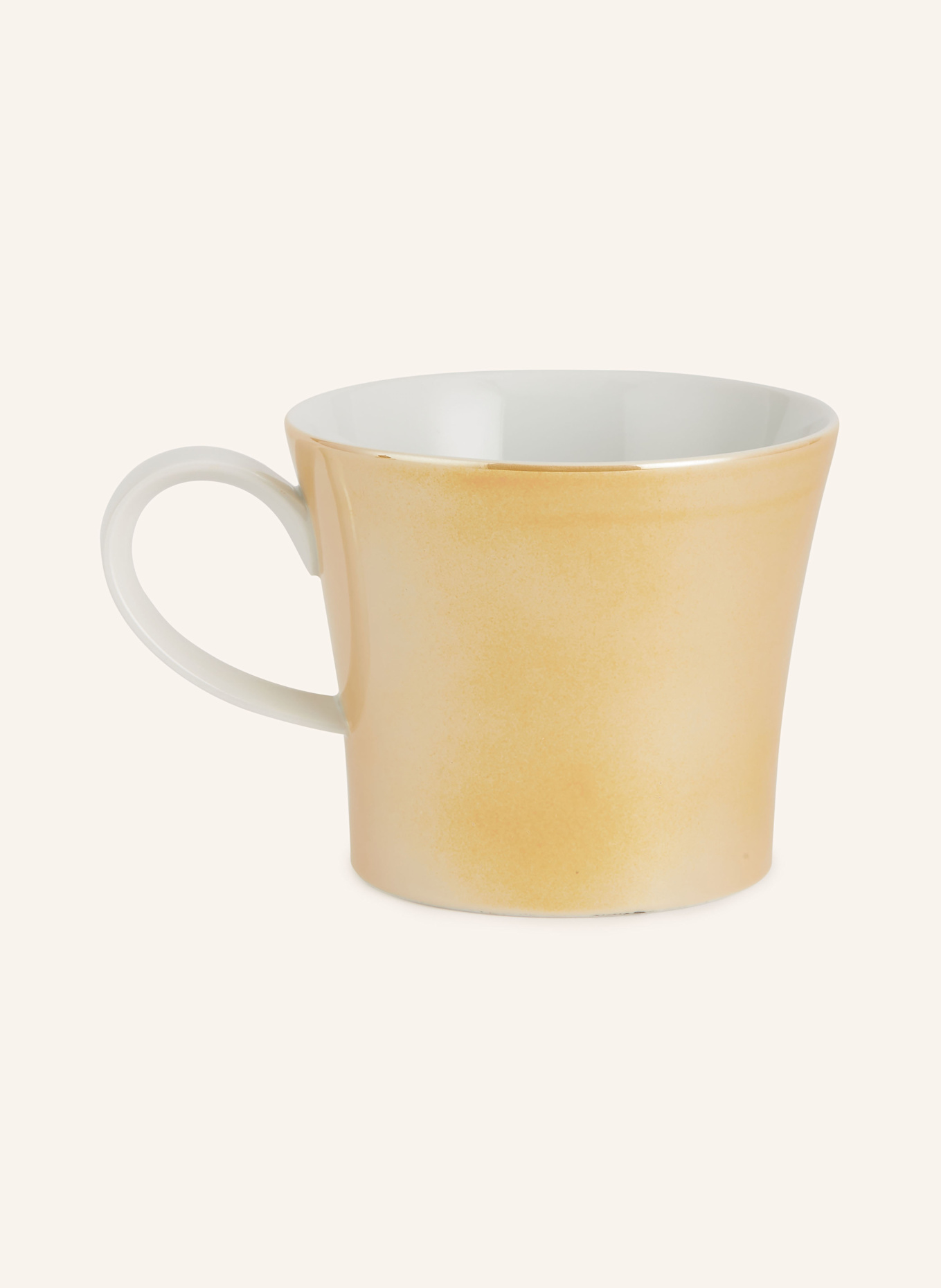 KPM Henkelbecher BERLIN WANNSEE: HELLGELB