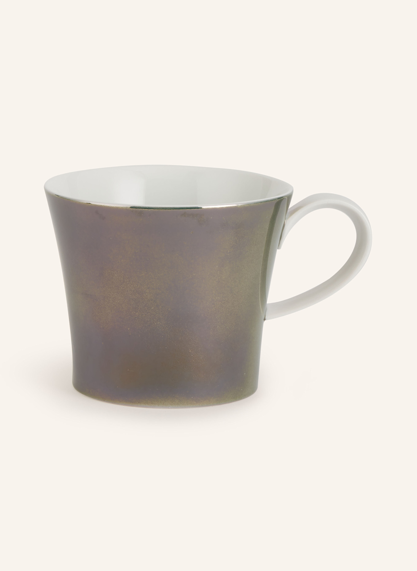 KPM Henkelbecher BERLIN TIERGARTEN: GRÜN / GRAU