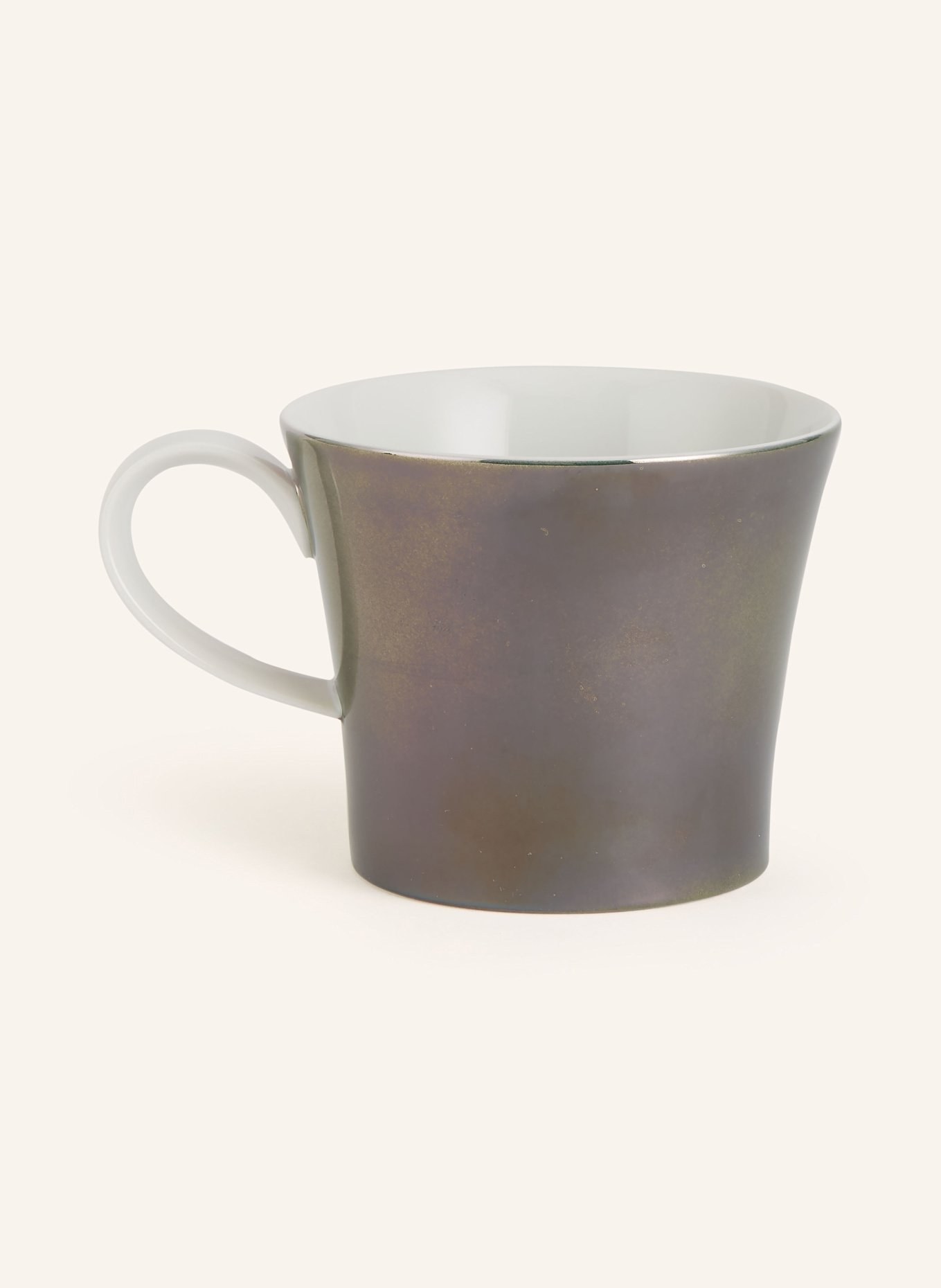 KPM Henkelbecher BERLIN TIERGARTEN: GRÜN / GRAU