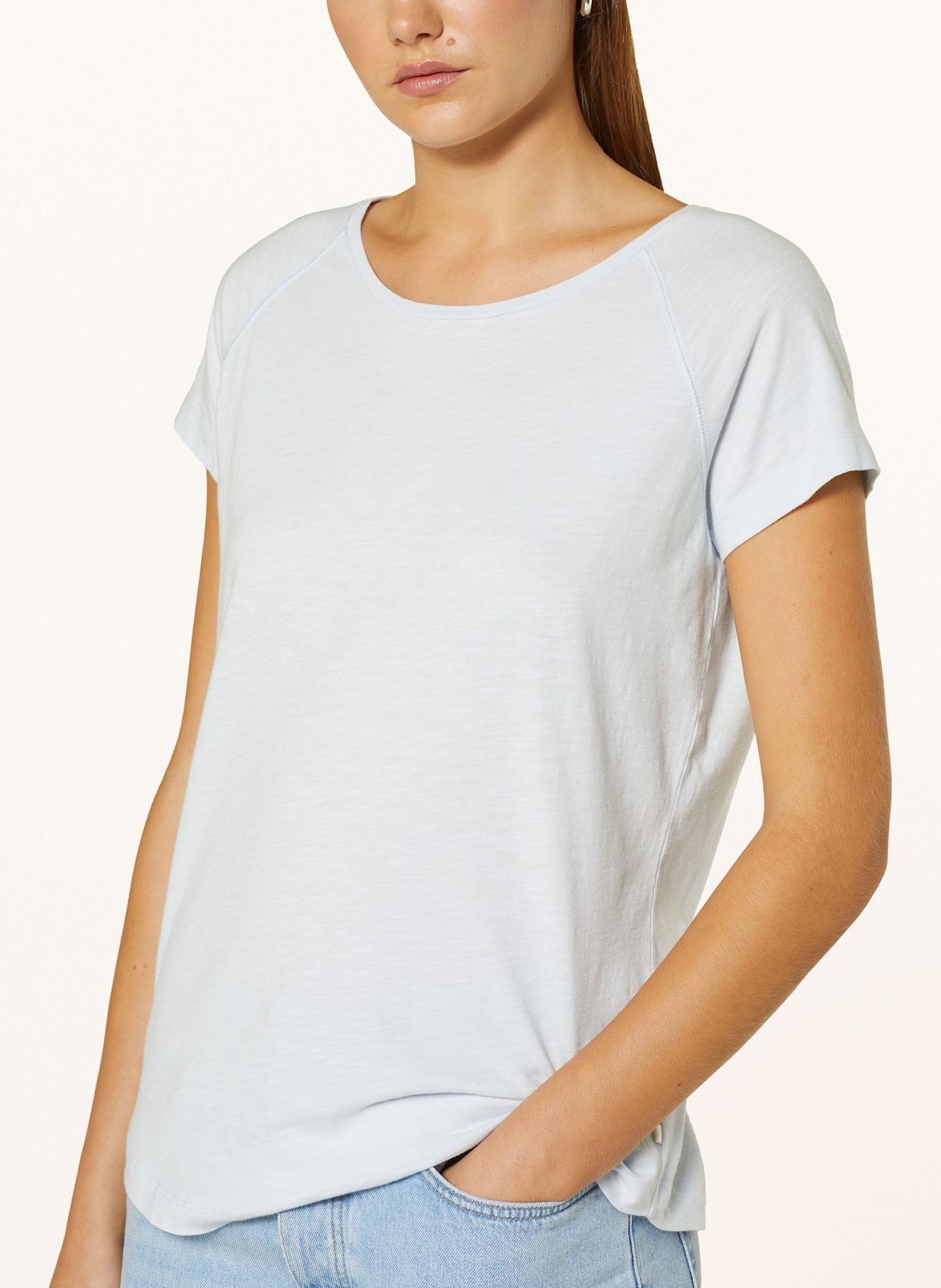 CLOSED T-shirt: LIGHT BLUE