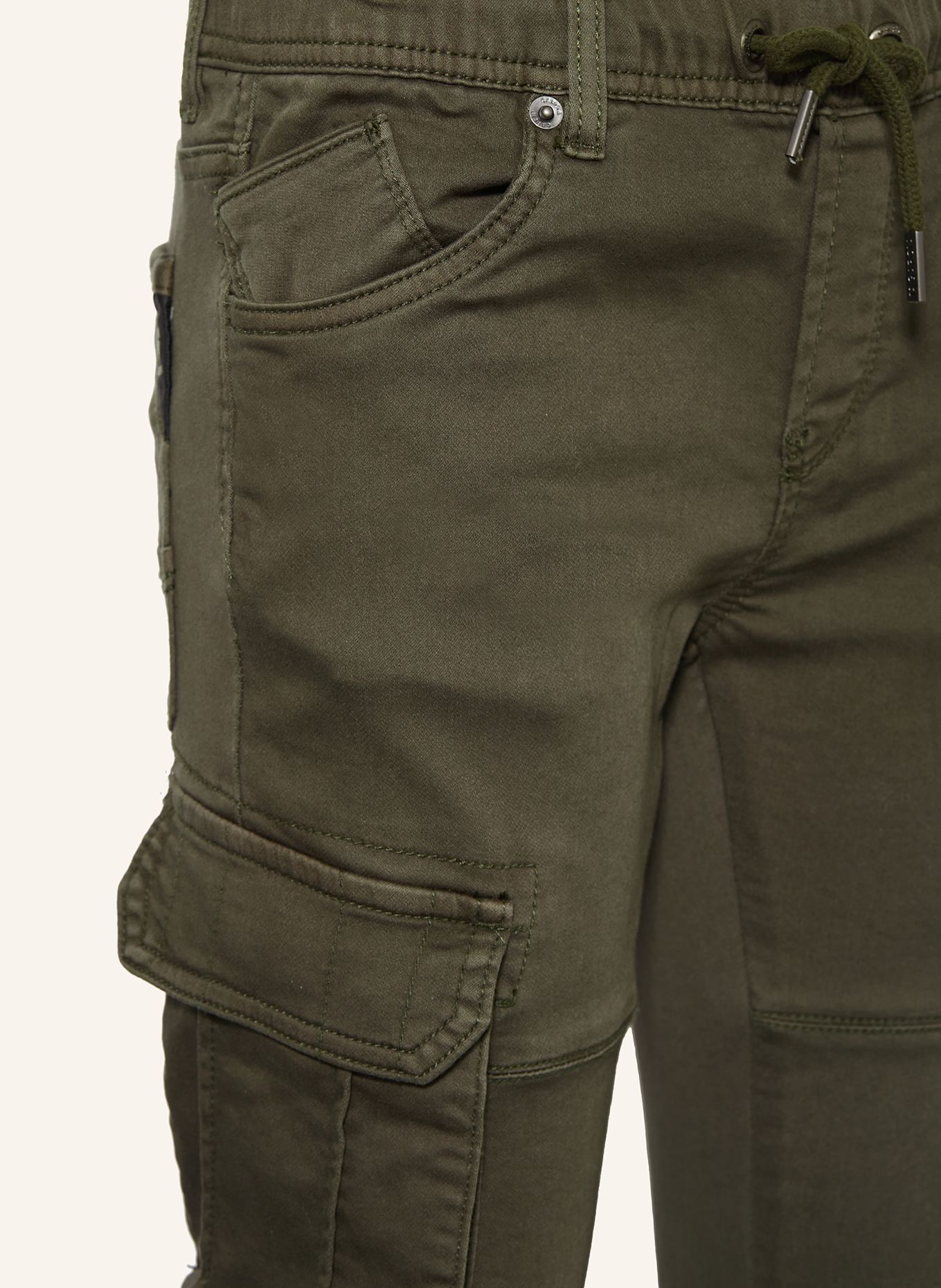 GARCIA Cargohose Regular Fit: KHAKI