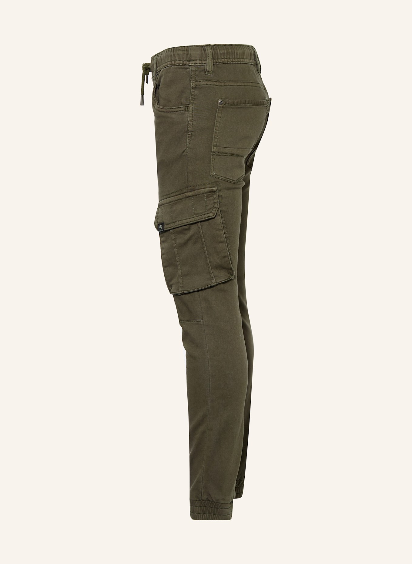 GARCIA Cargohose Regular Fit: KHAKI