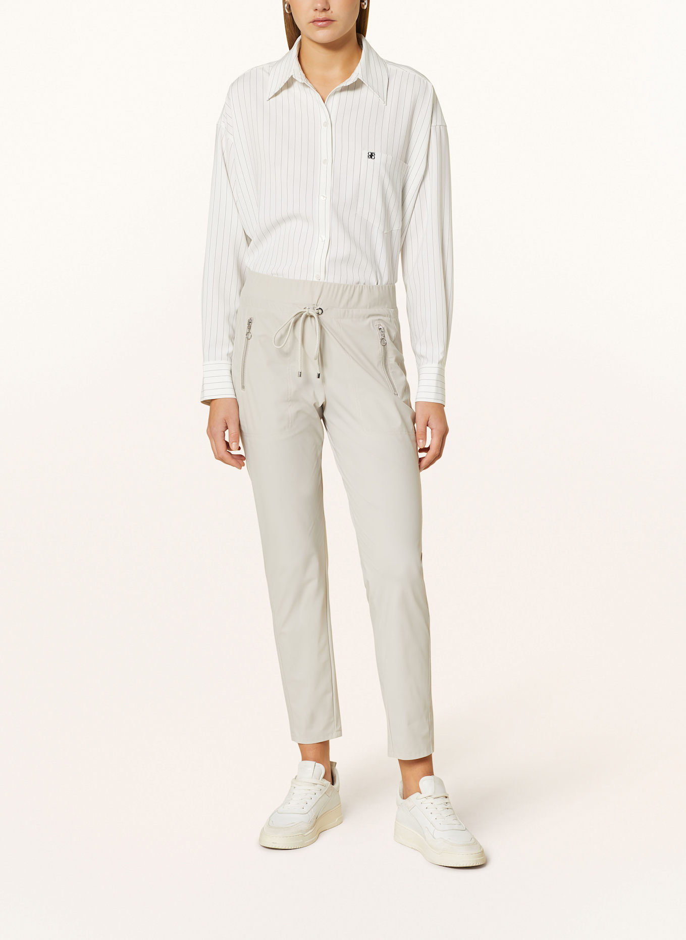 MAC Hose EASY ACTIVE im Jogging-Stil: CREME