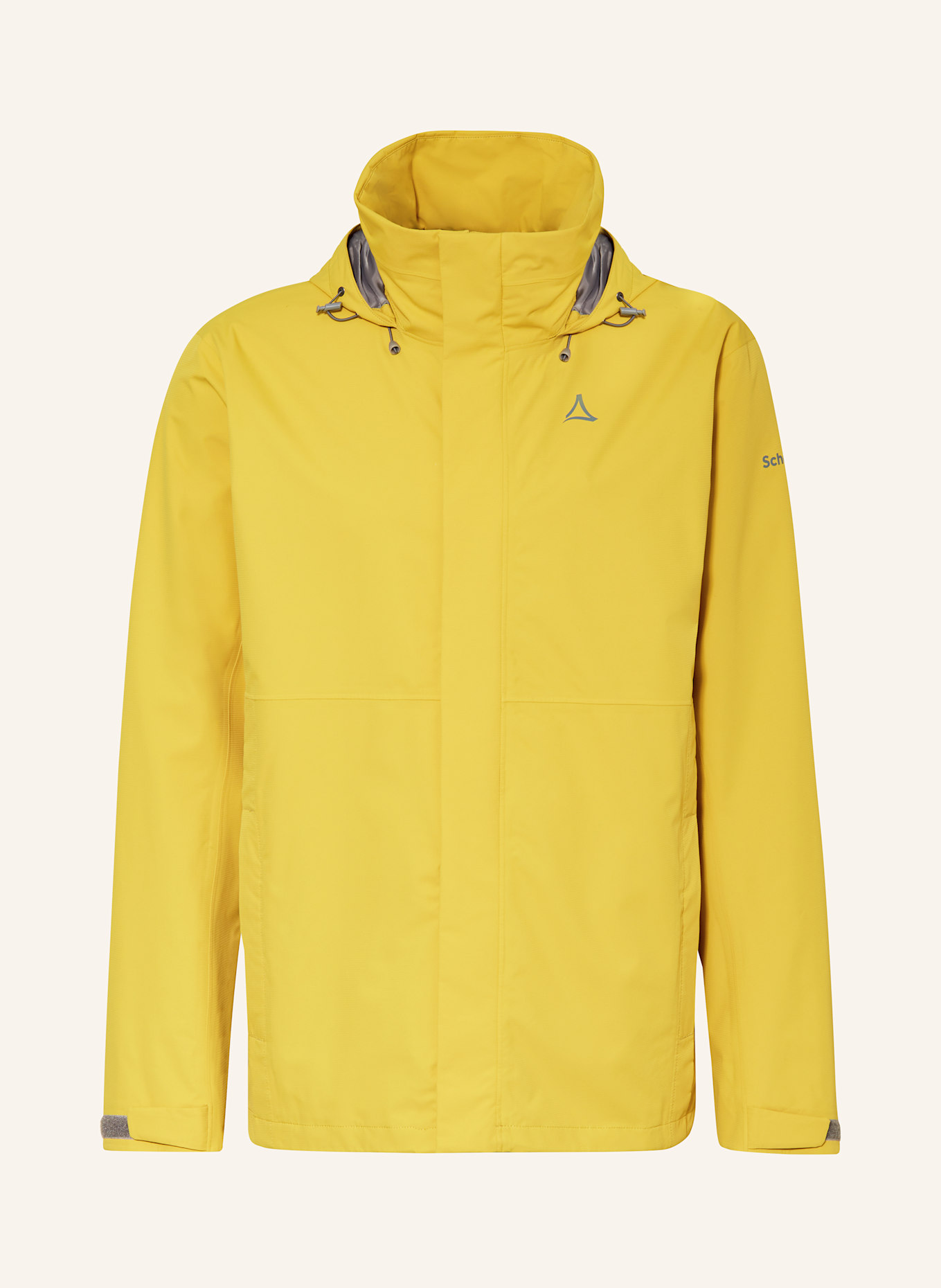 Schöffel  rain jacket: DARK YELLOW