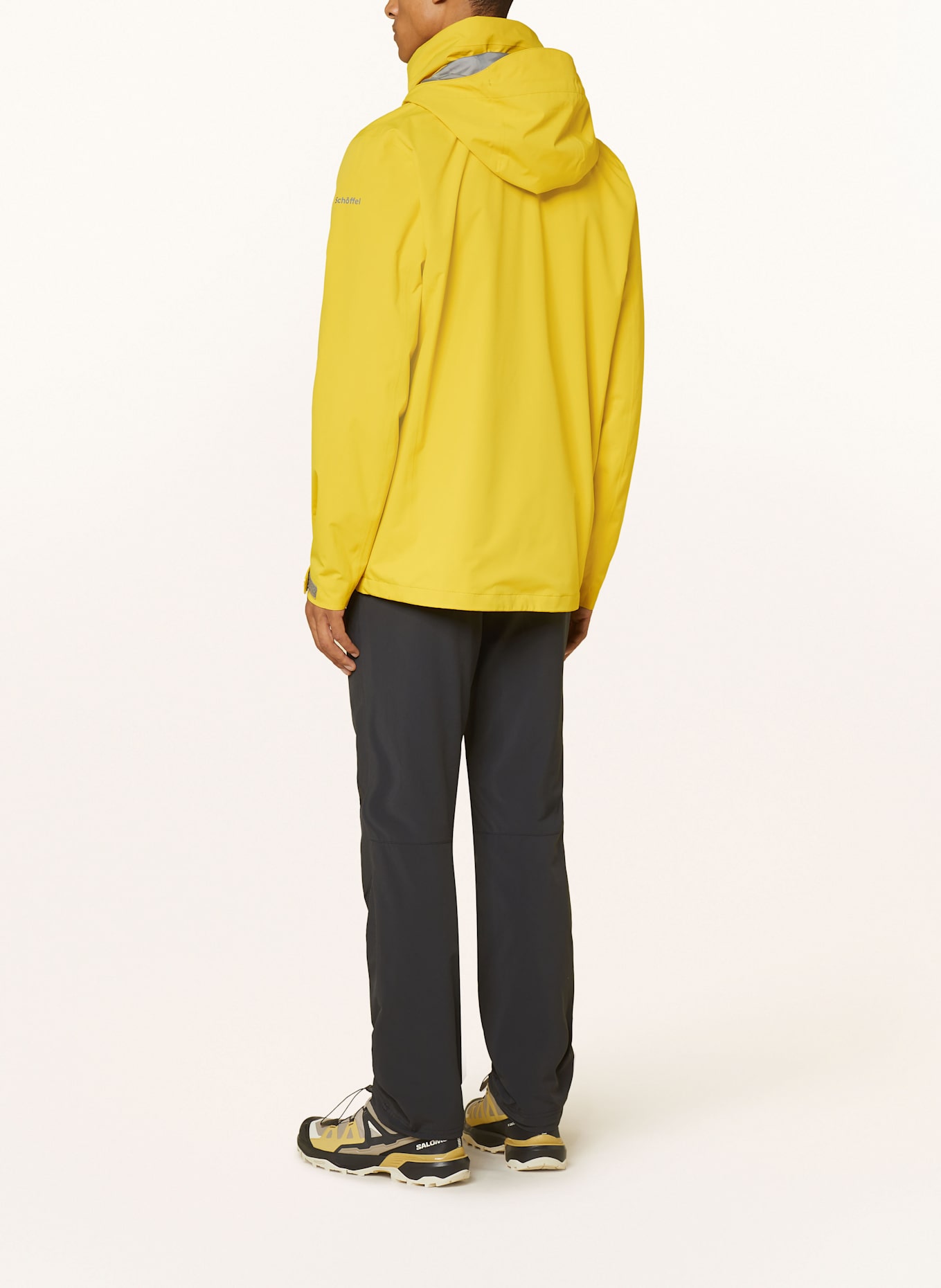 Schöffel  rain jacket: DARK YELLOW