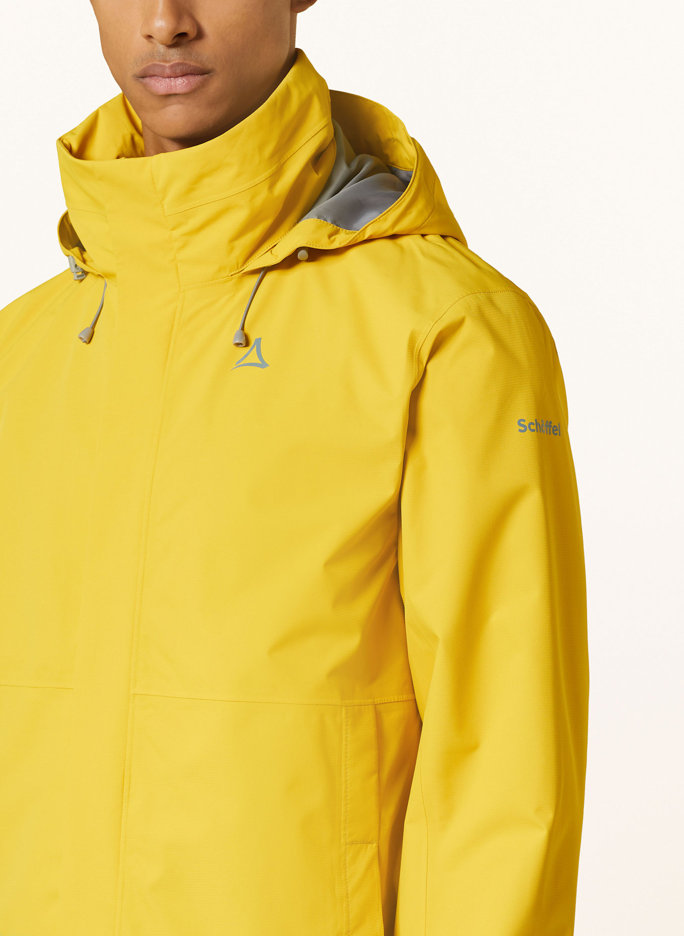 Schöffel  rain jacket: DARK YELLOW