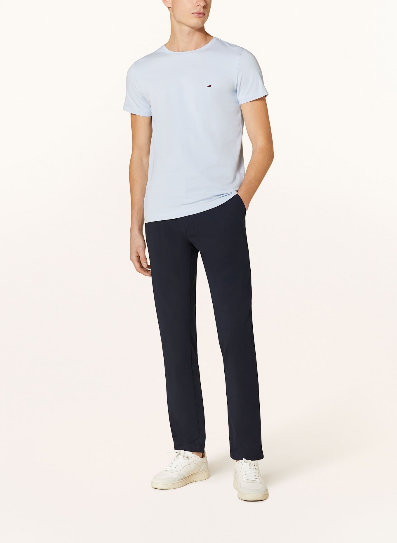 TOMMY HILFIGER T-Shirt: HELLBLAU