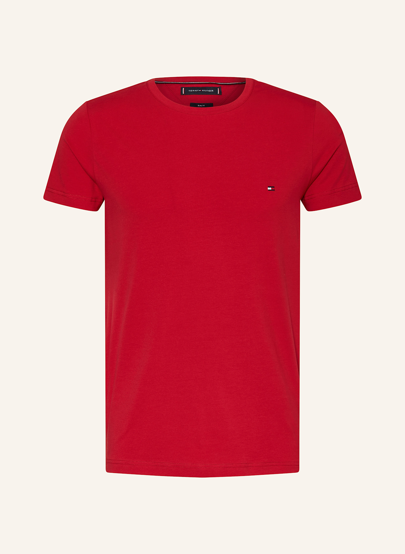 TOMMY HILFIGER T-Shirt: ROT