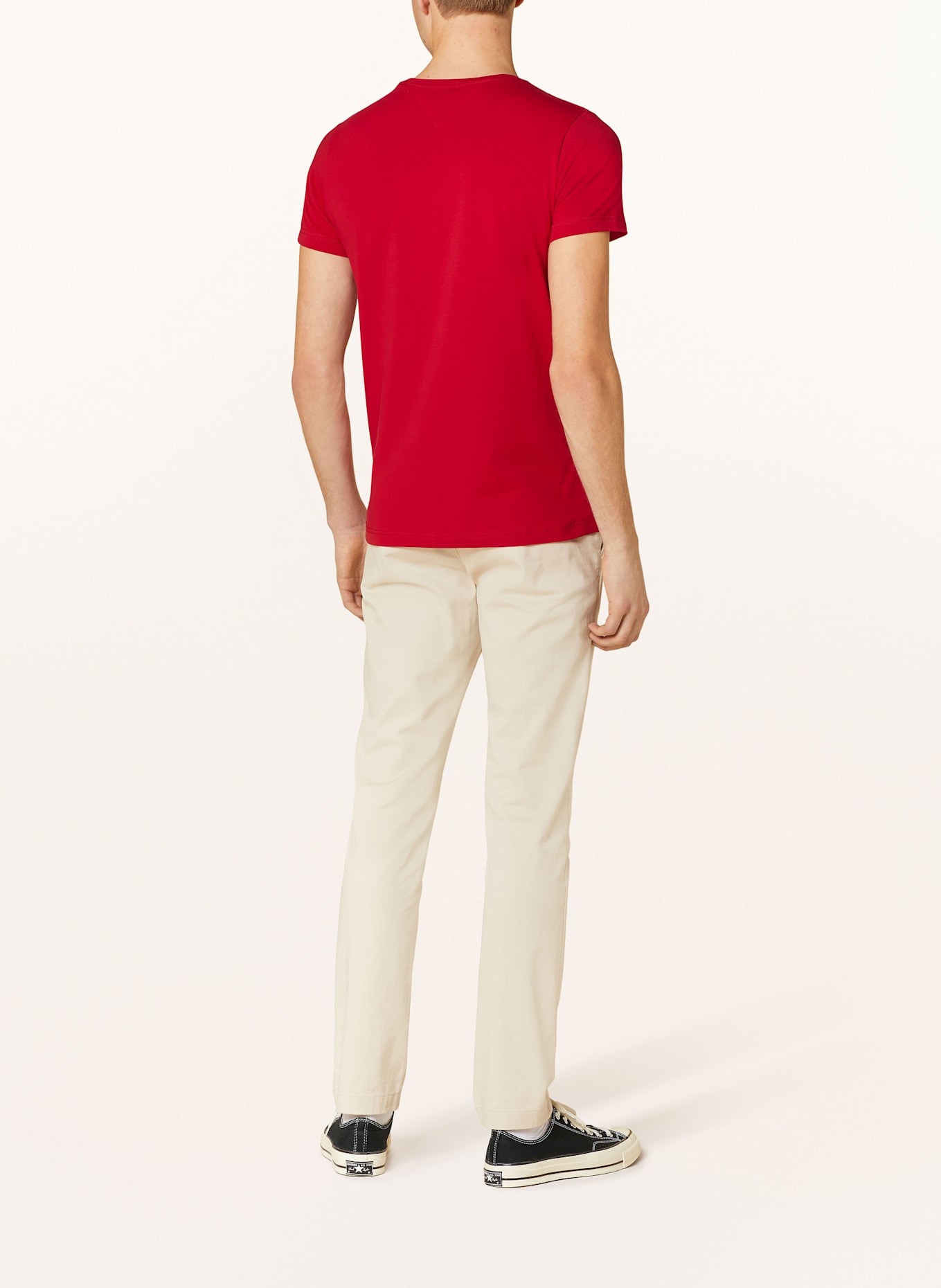 TOMMY HILFIGER T-Shirt: ROT