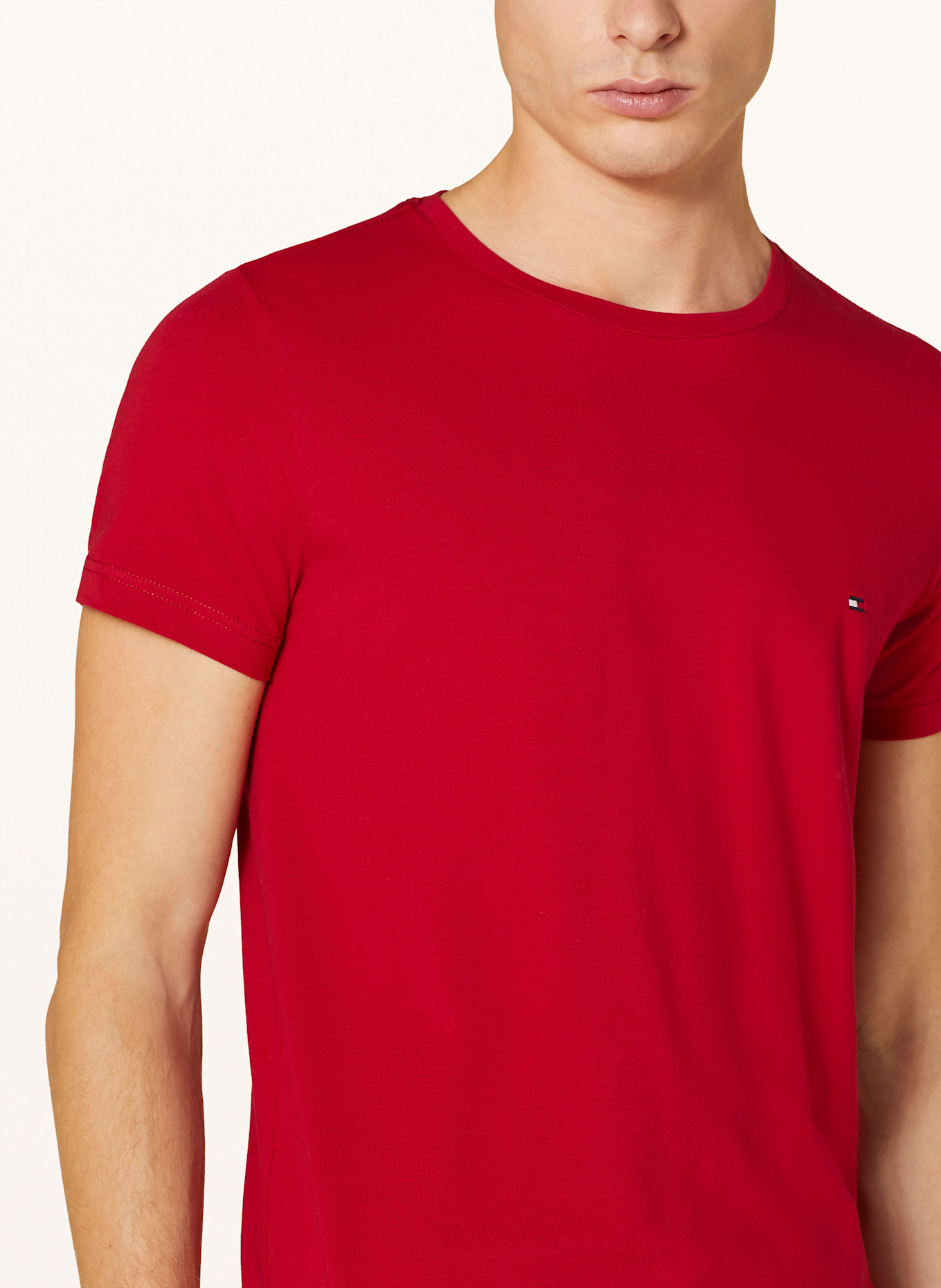 TOMMY HILFIGER T-Shirt: ROT