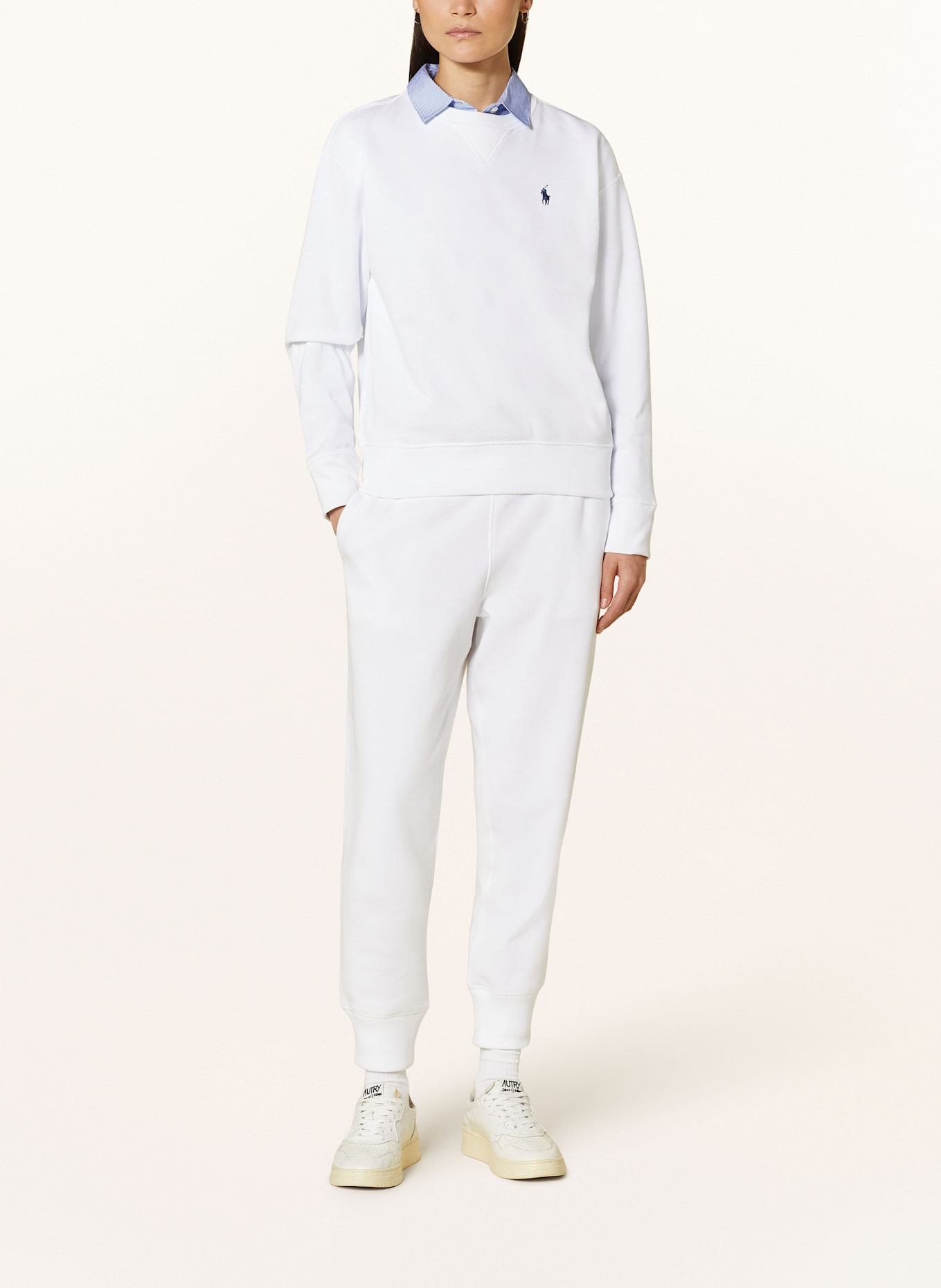 White sweatshirt ralph lauren new arrivals