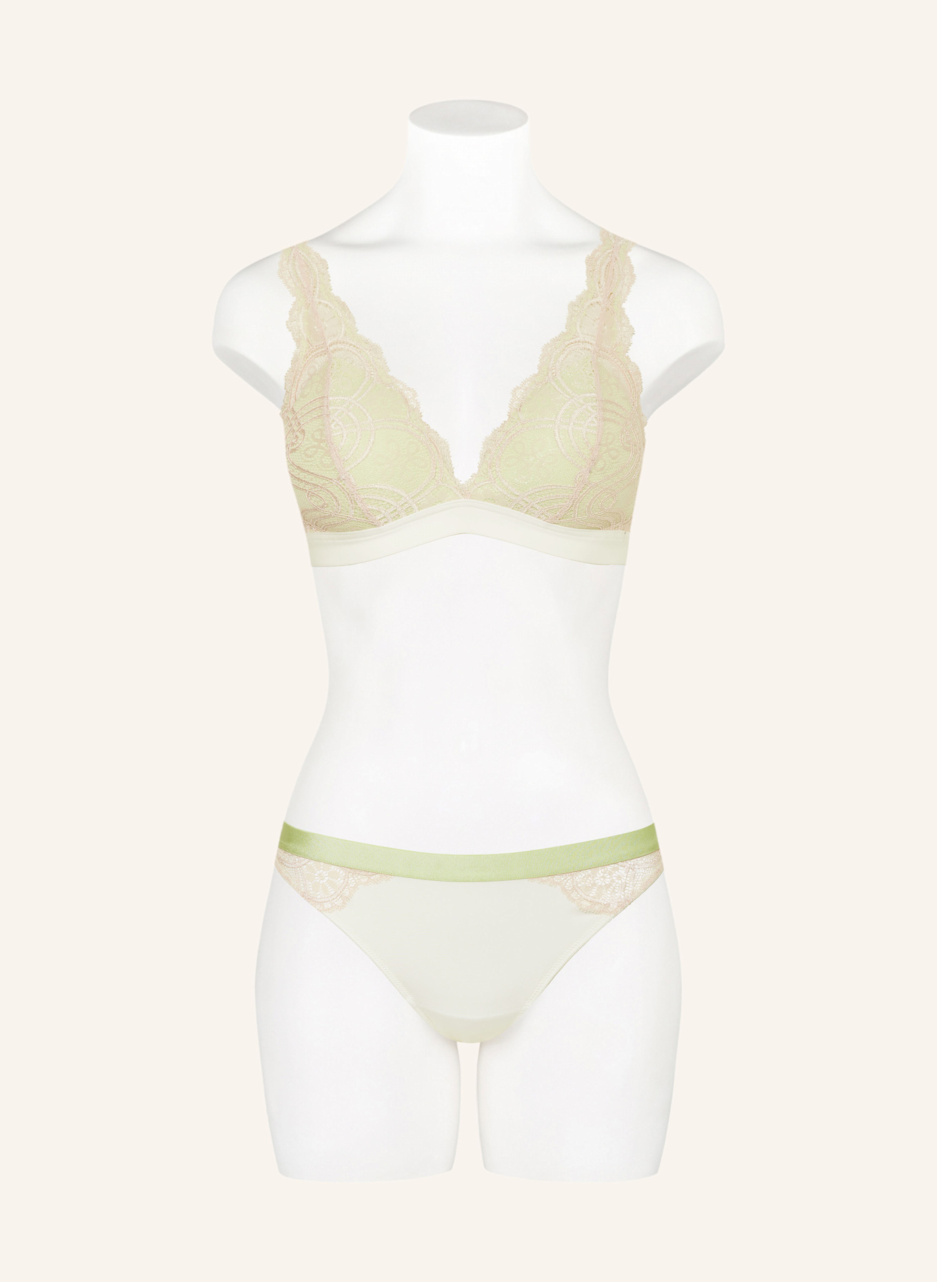 mey Triangel-BH Serie POETRY FAME: NUDE / HELLGRÜN