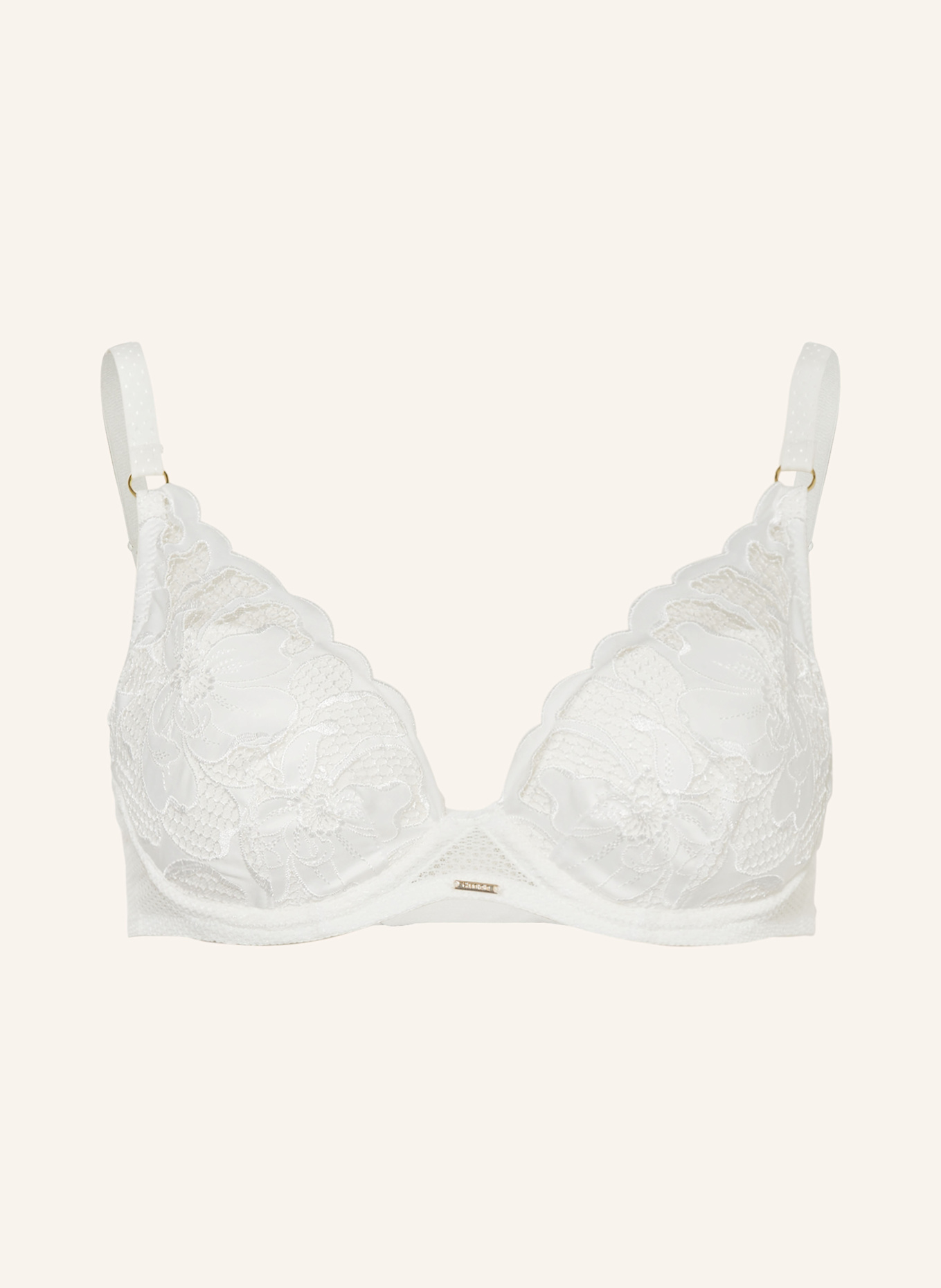 CHANTELLE Molded cup bra FLEURS SIGNATURE: WHITE