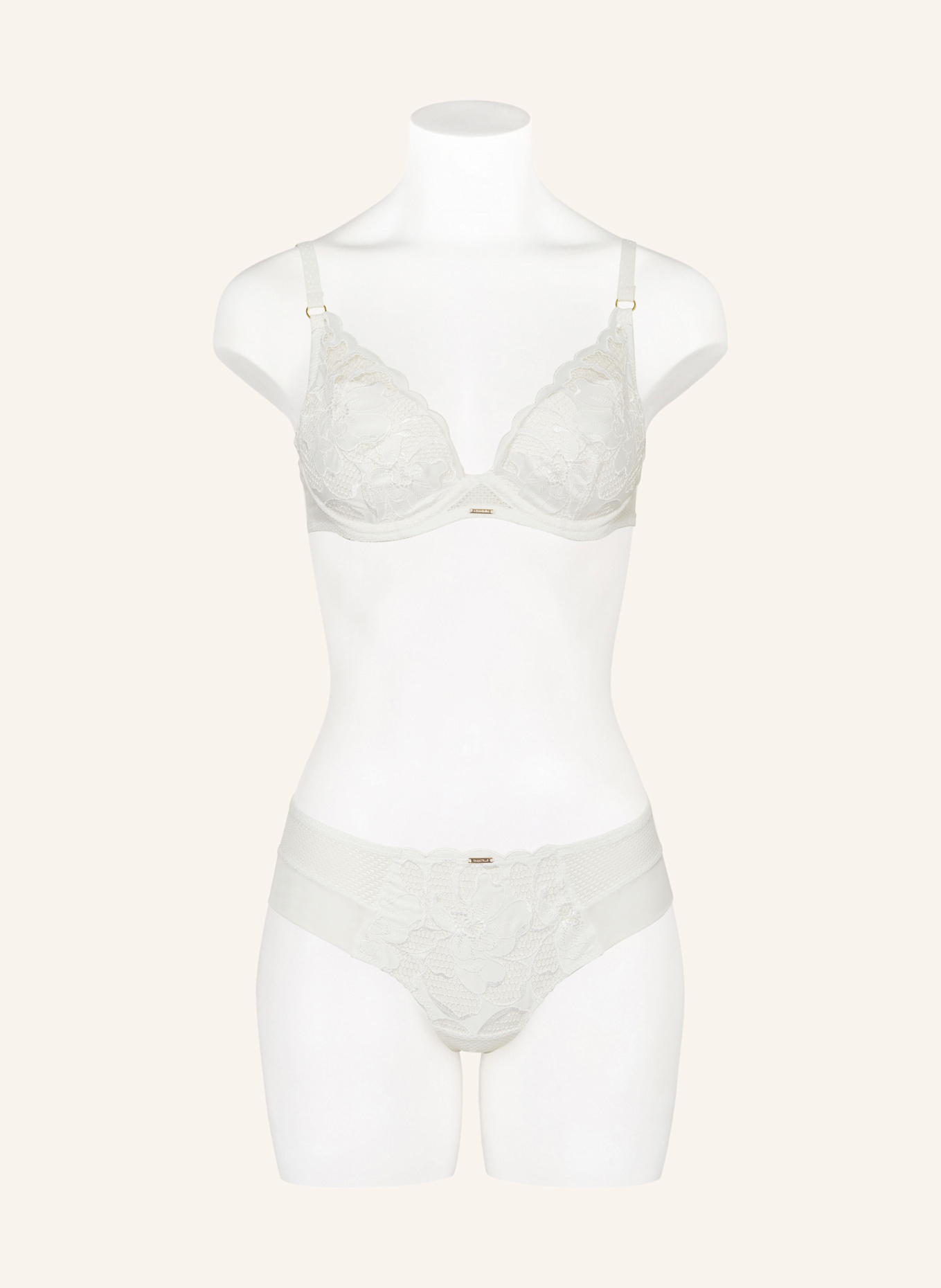 CHANTELLE Molded cup bra FLEURS SIGNATURE: WHITE