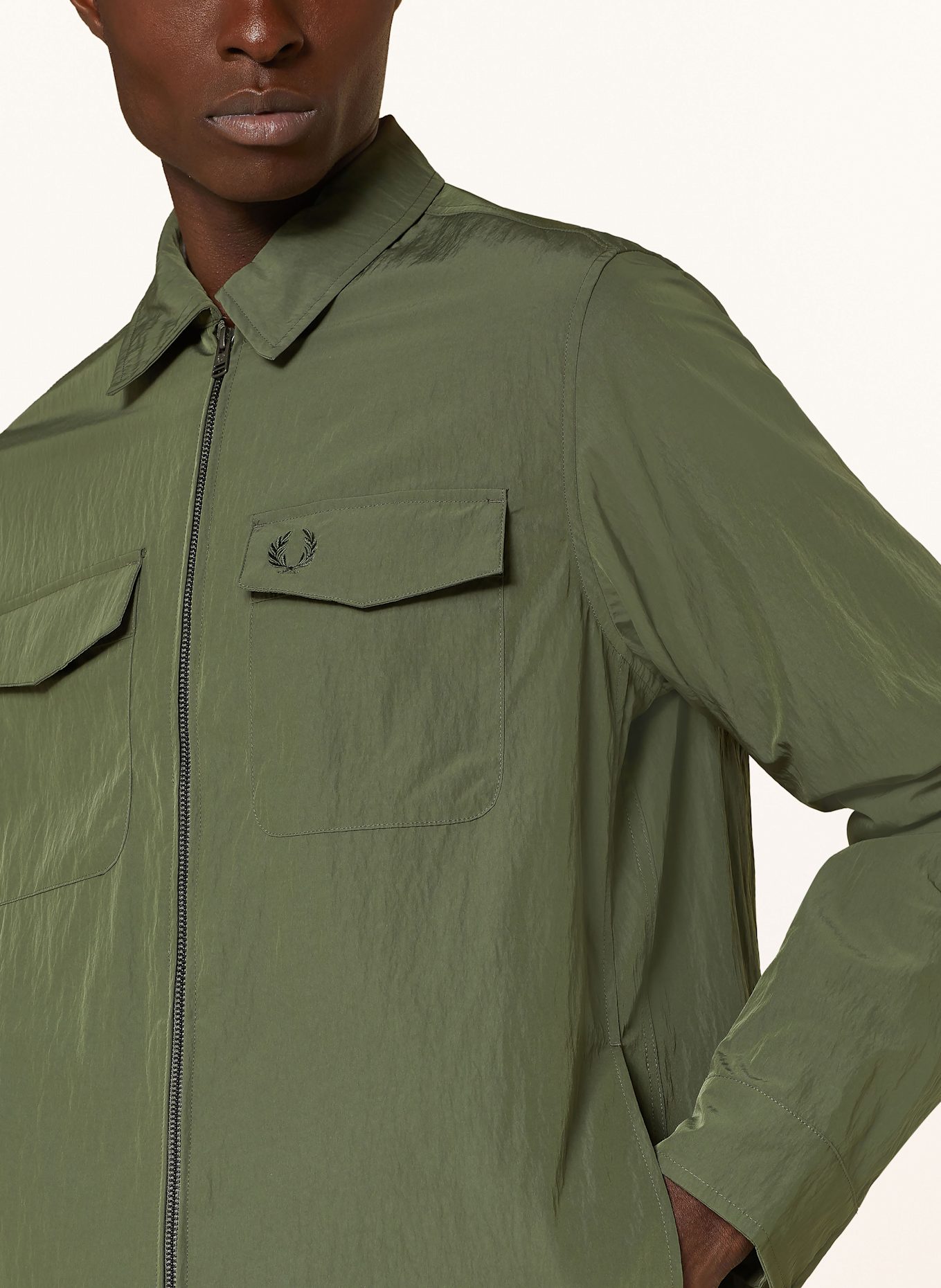 FRED PERRY Overjas: GROEN