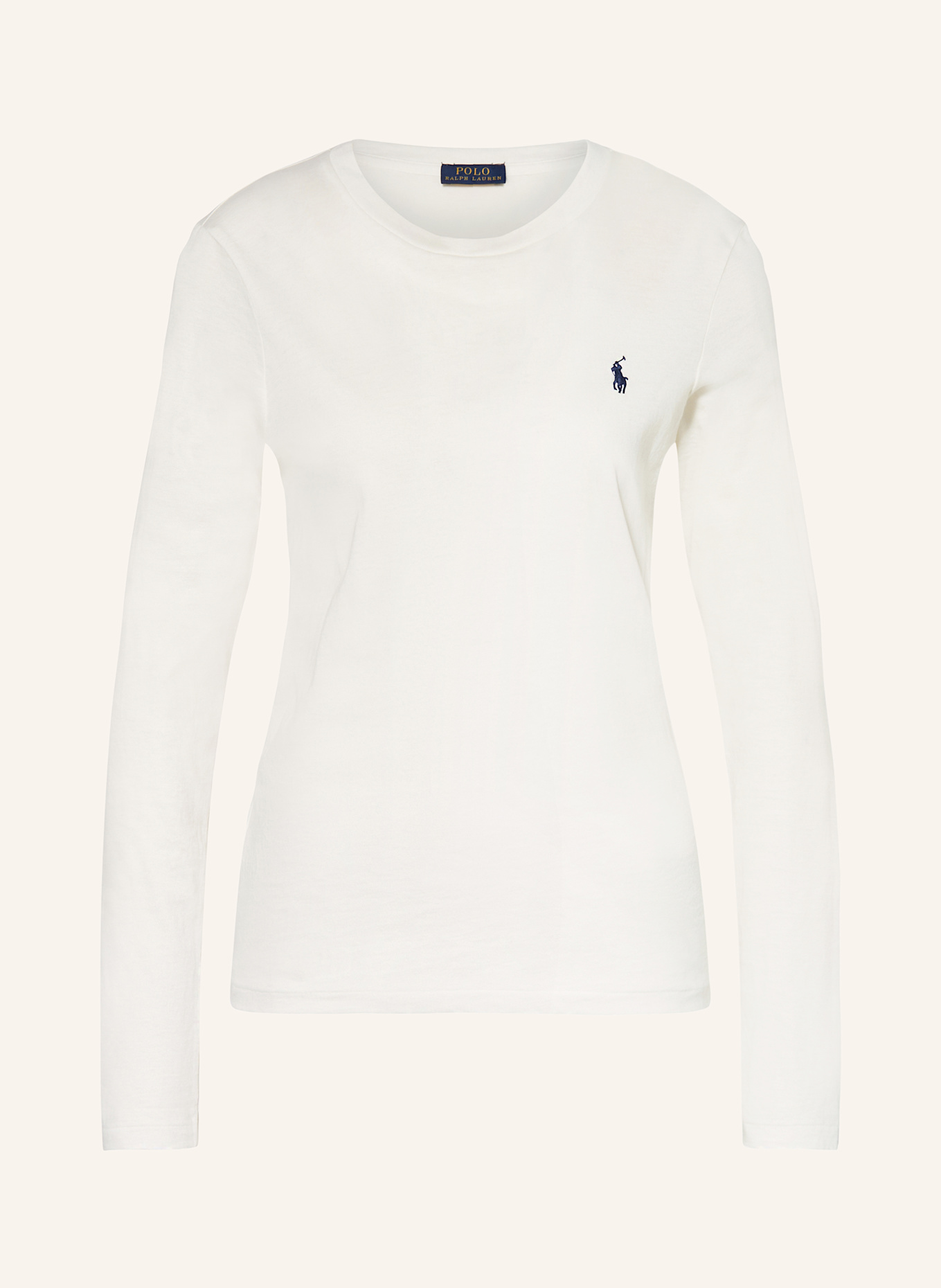 Ralph lauren womens white long sleeve shirt shop
