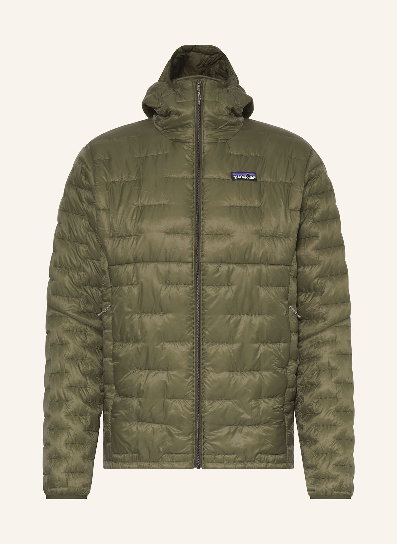 Patagonia down sweater micro green top