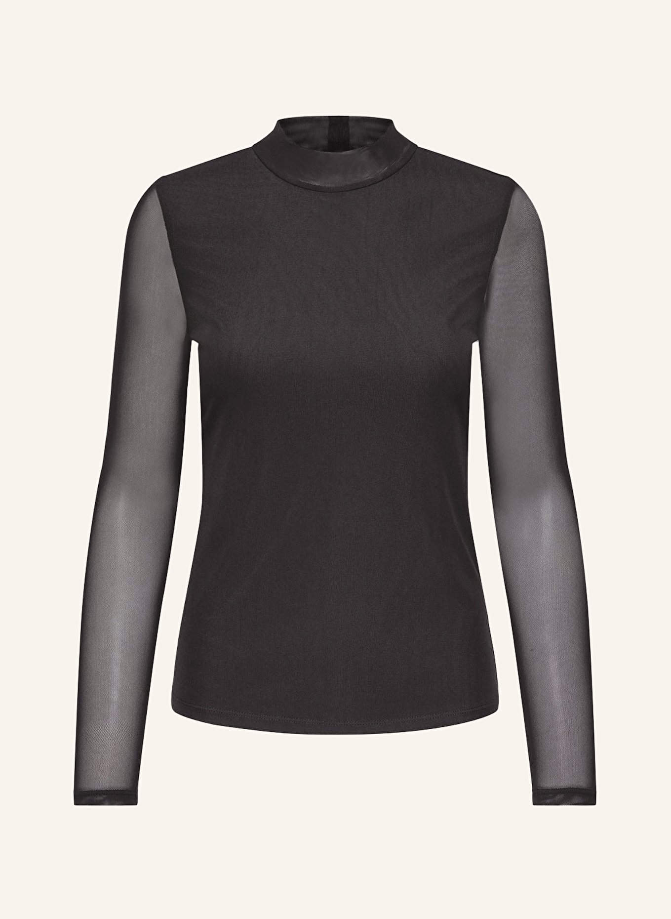 ONLY Mesh Shirt in schwarz